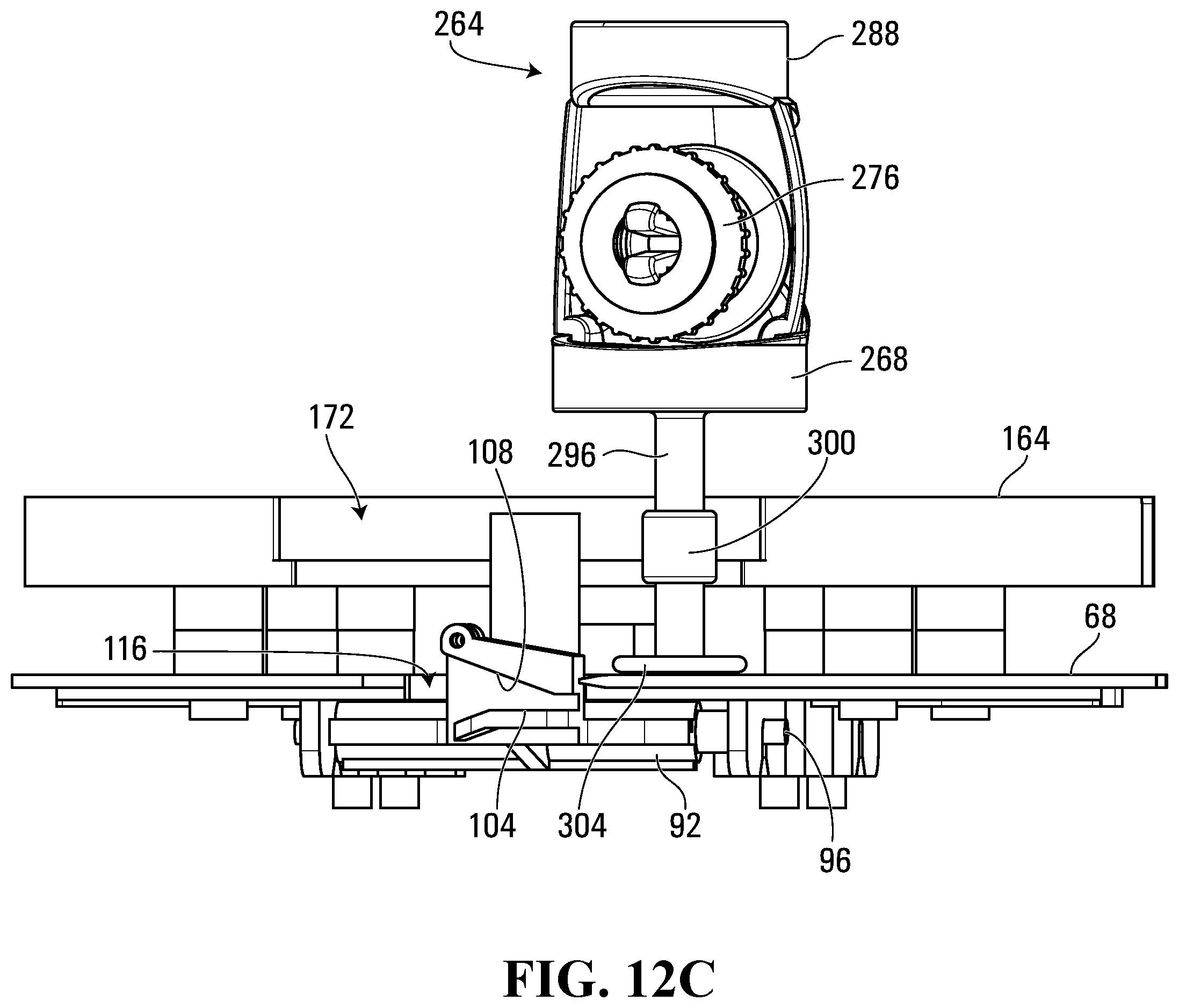 Patent US12129582 Figure 14 – Braiding machine