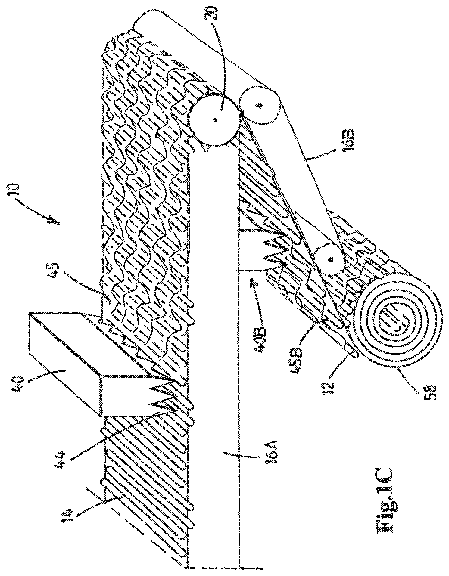 Patent US12129583 Figure 3 – Method and device for producing a ribbon and a thread of bamboo fiber