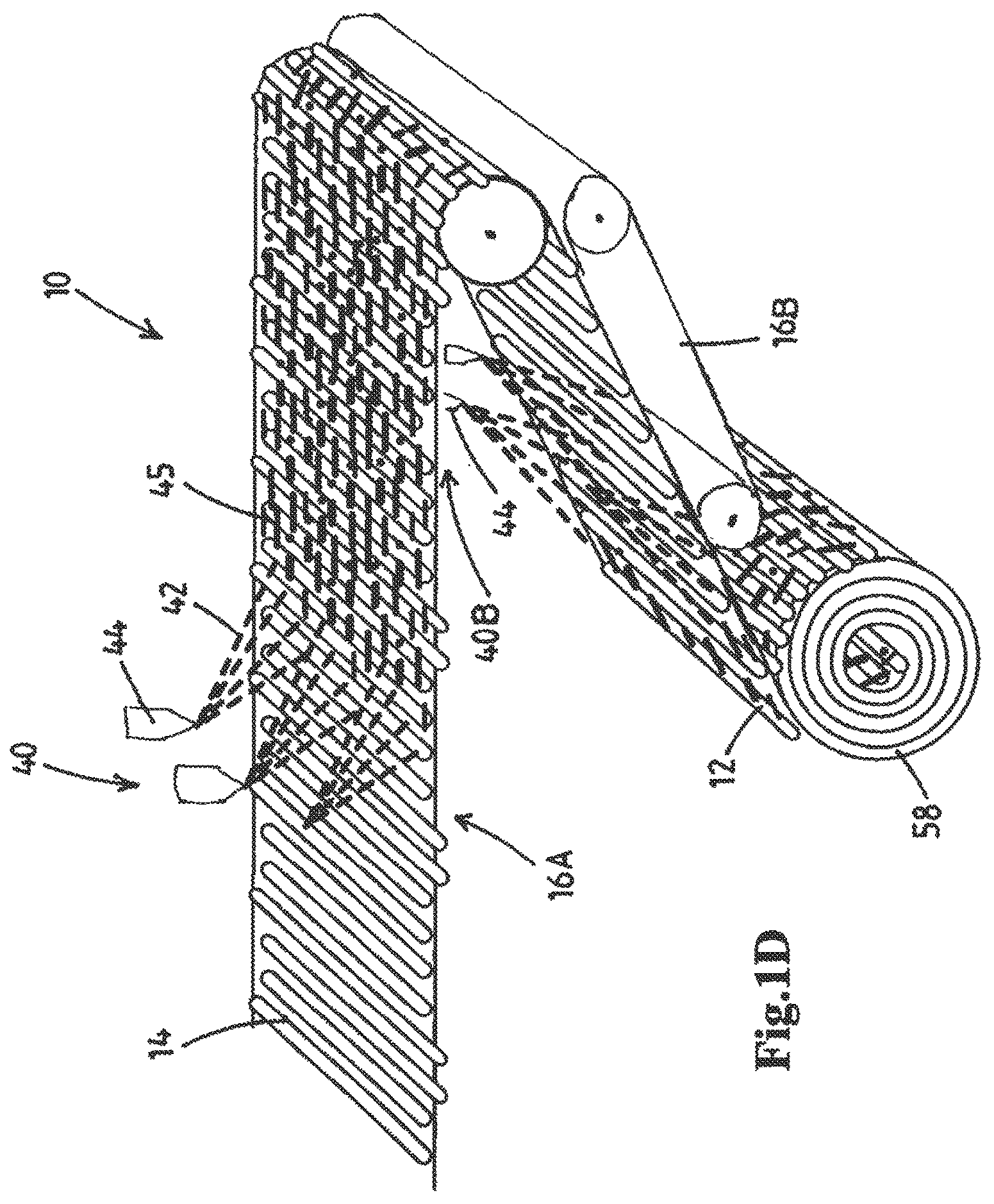 Patent US12129583 Figure 4 – Method and device for producing a ribbon and a thread of bamboo fiber