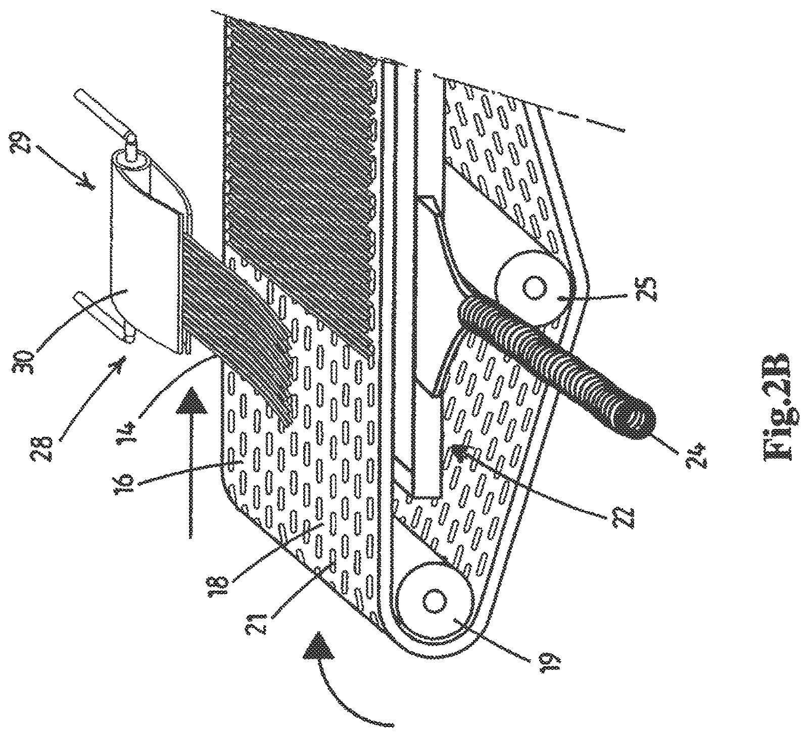 Patent US12129583 Figure 7 – Method and device for producing a ribbon and a thread of bamboo fiber