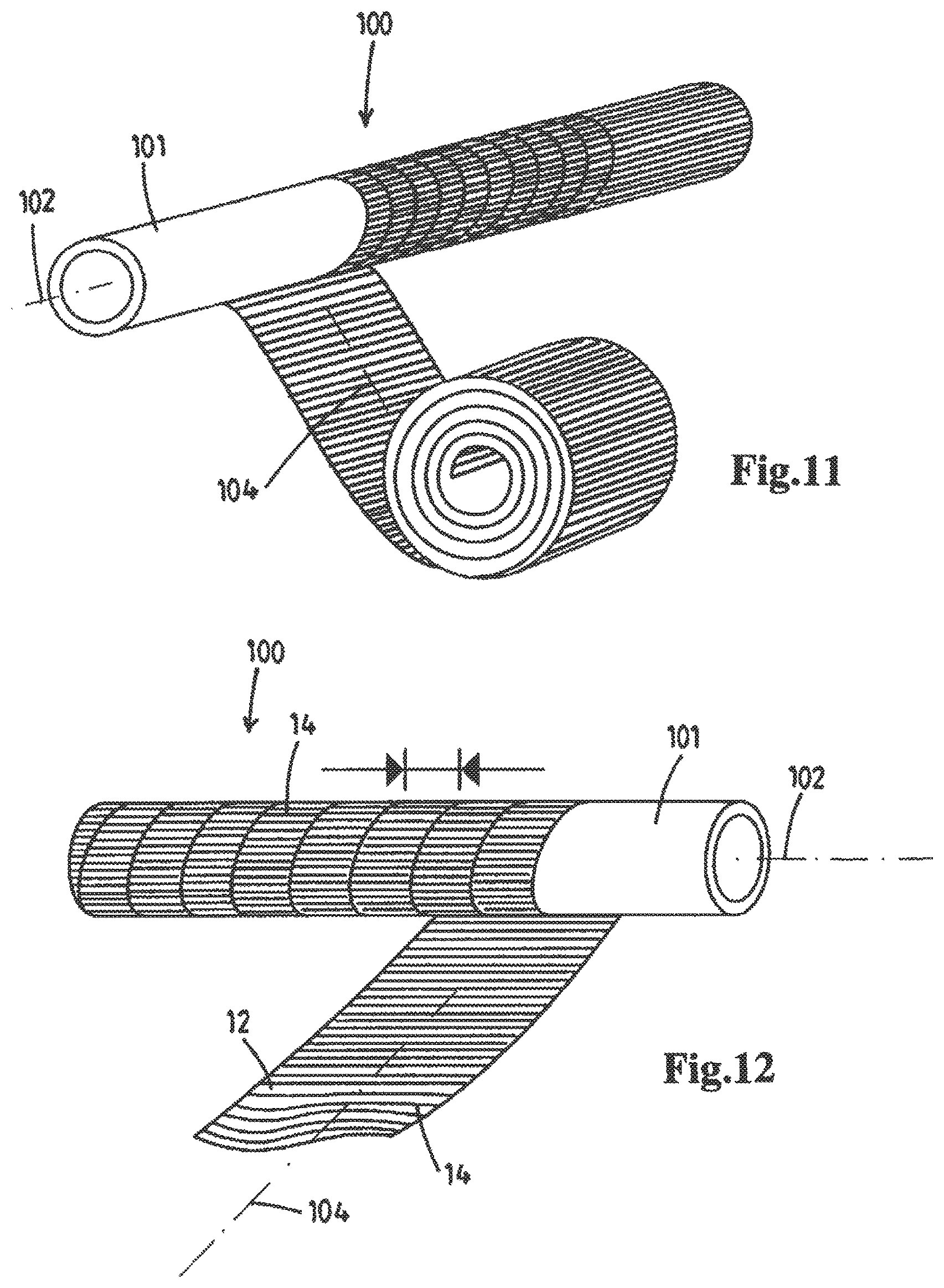 Patent US12129583 Figure 17 – Method and device for producing a ribbon and a thread of bamboo fiber