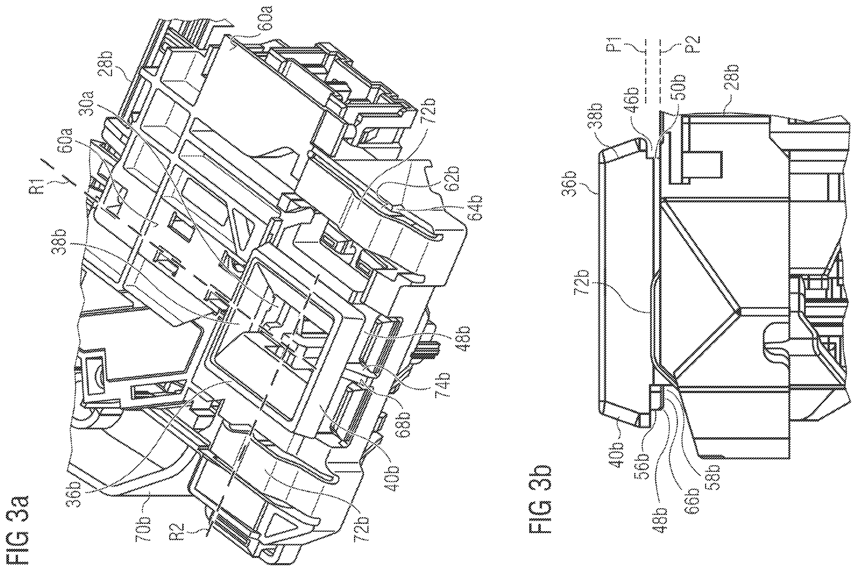 Patent US12129591 Figure 3 – Door latch for a domestic electrical appliance and method for mounting such a door latch