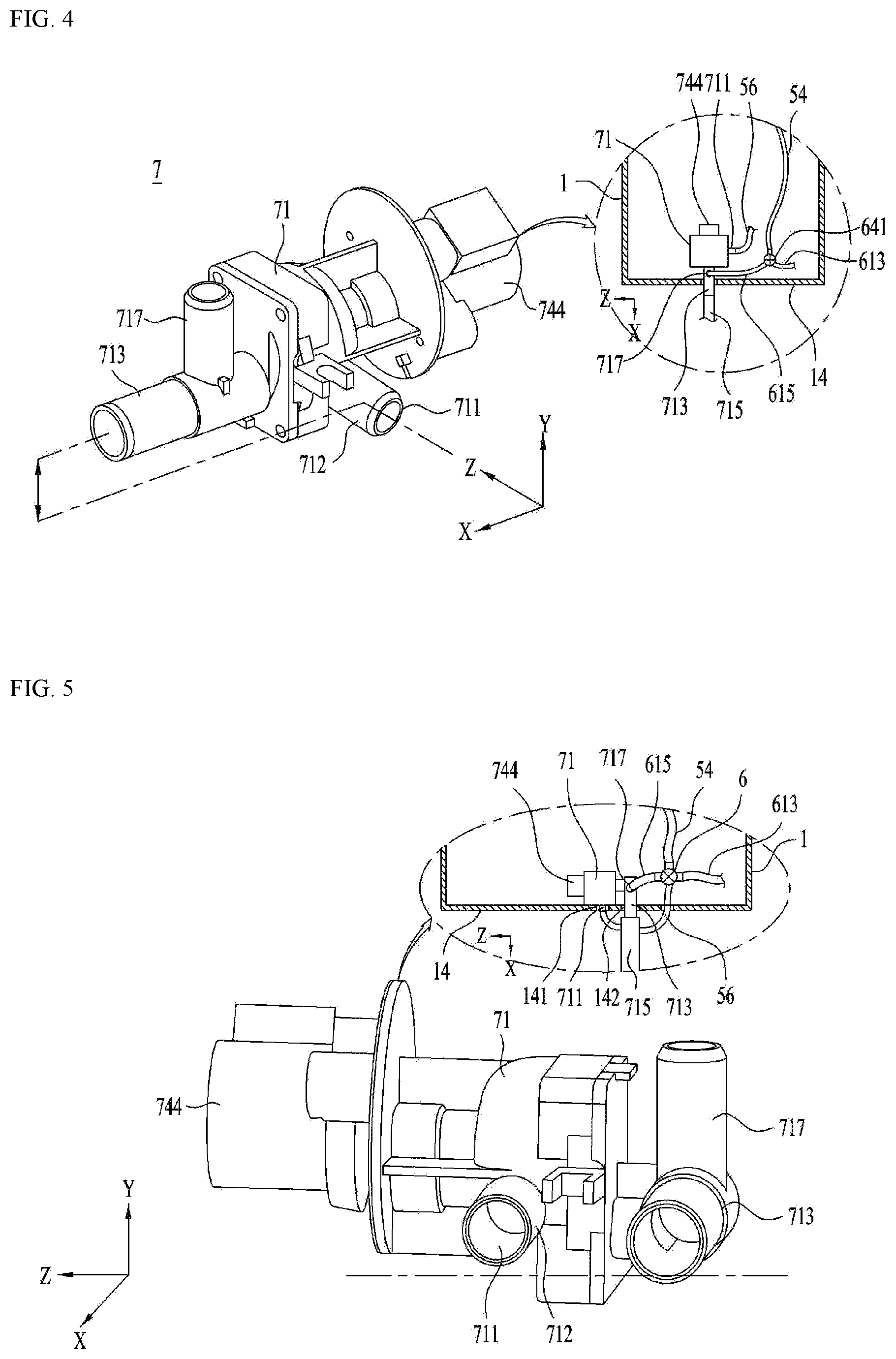 Patent US12129592 Figure 4 – Laundry treating apparatus