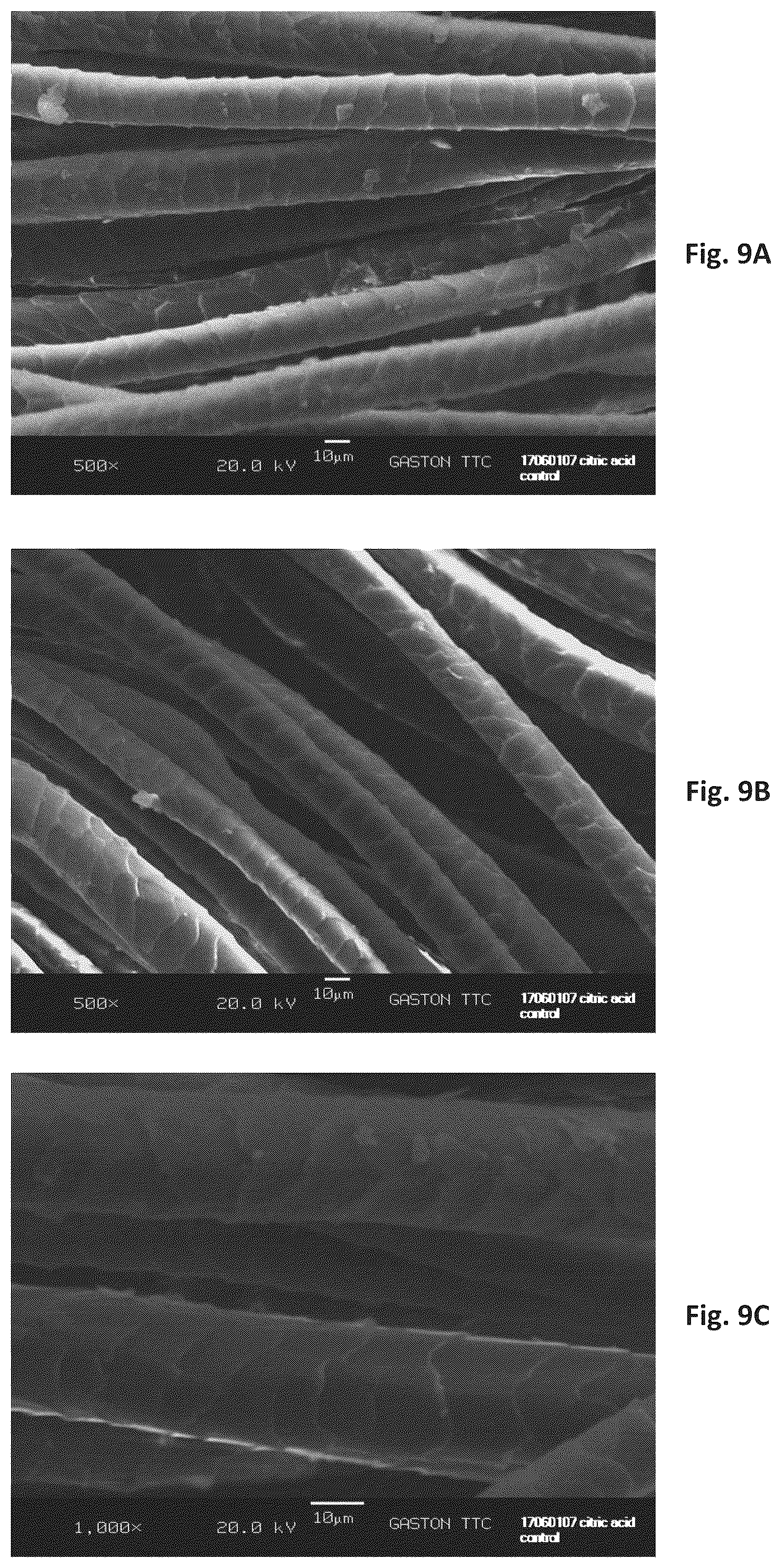 Patent US12129596 Figure 9 – Silk coated fabrics and products and methods of preparing the same
