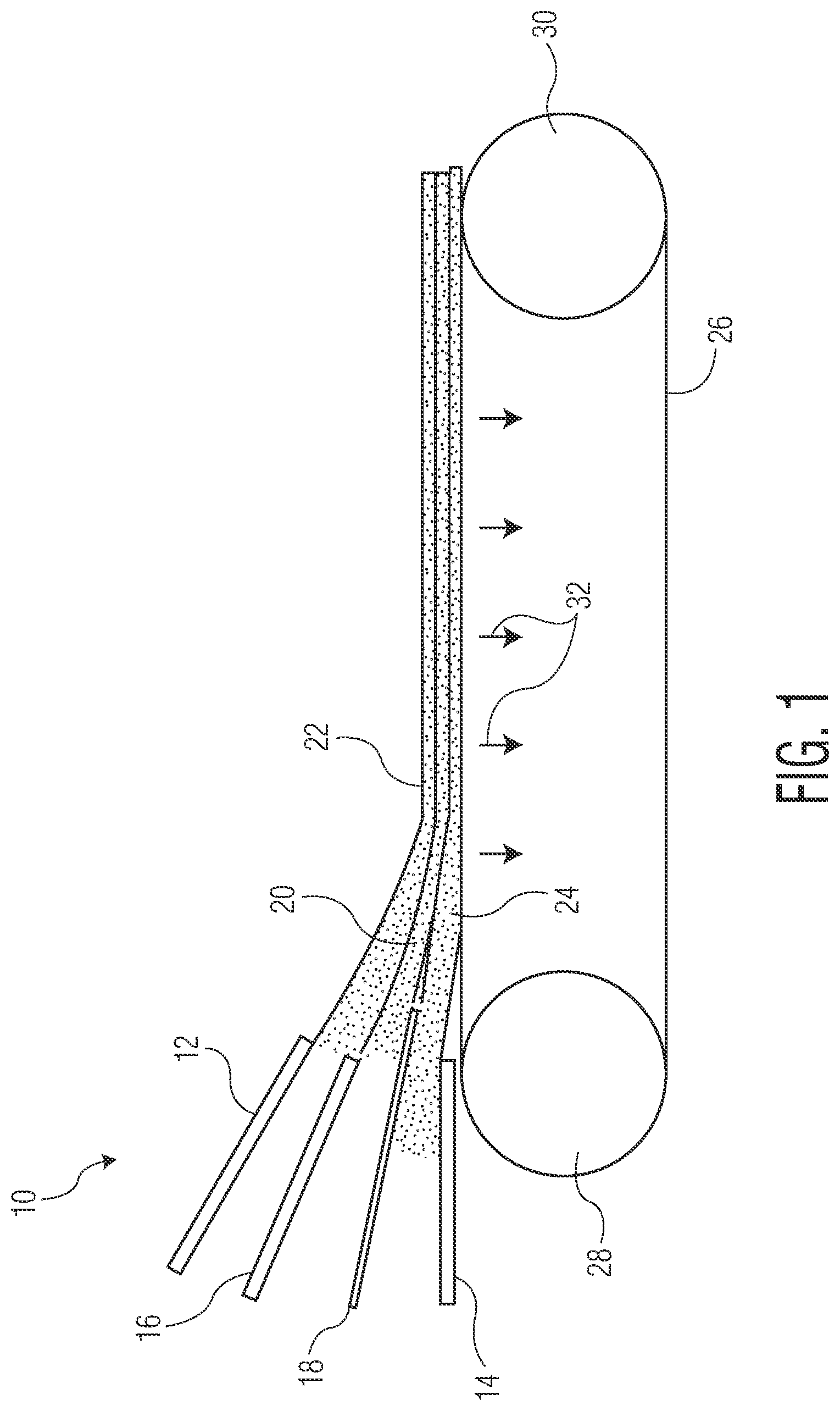 Patent US12129601 Figure 1 – Multi-ply tissue product
