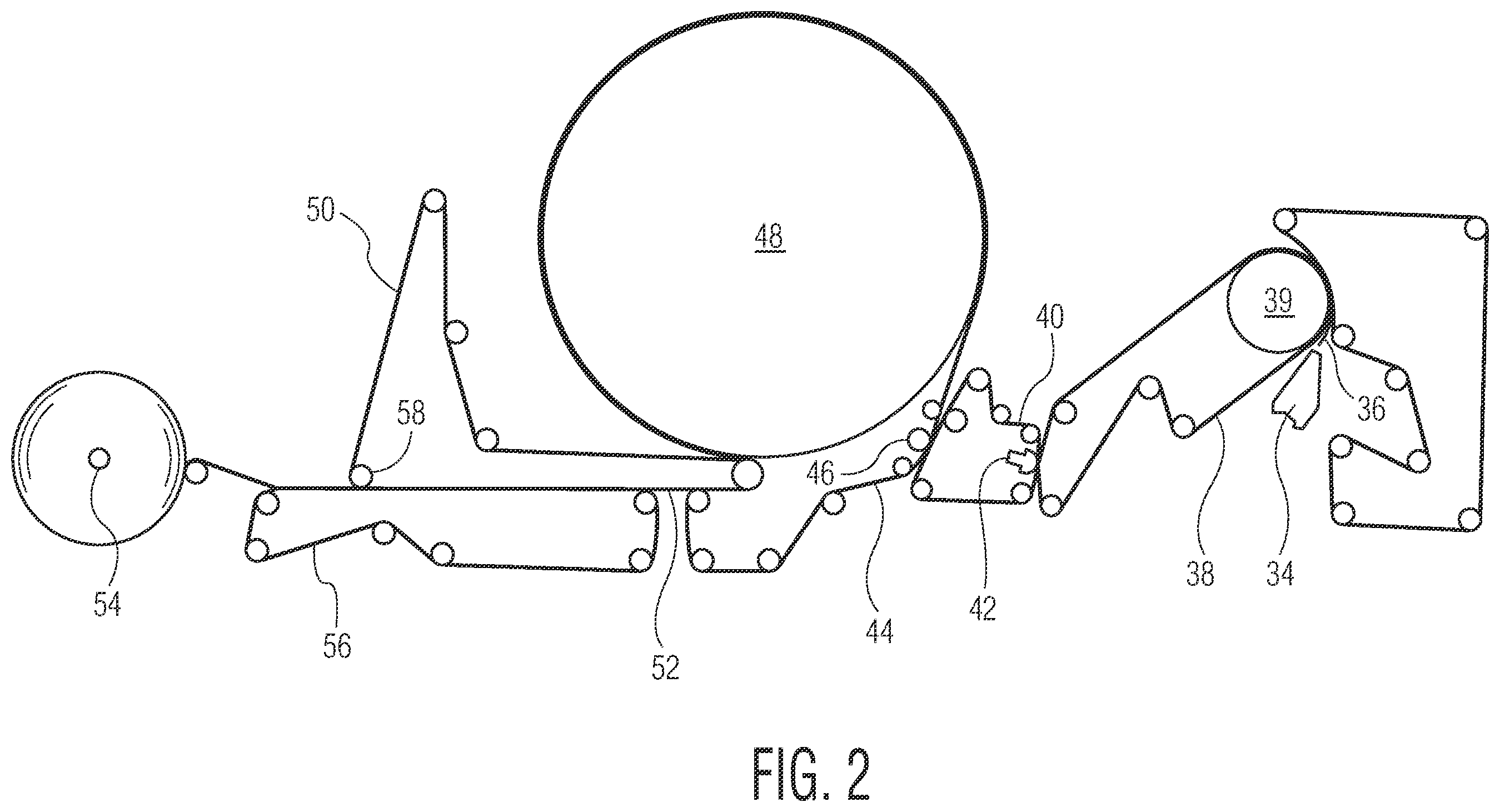 Patent US12129601 Figure 2 – Multi-ply tissue product