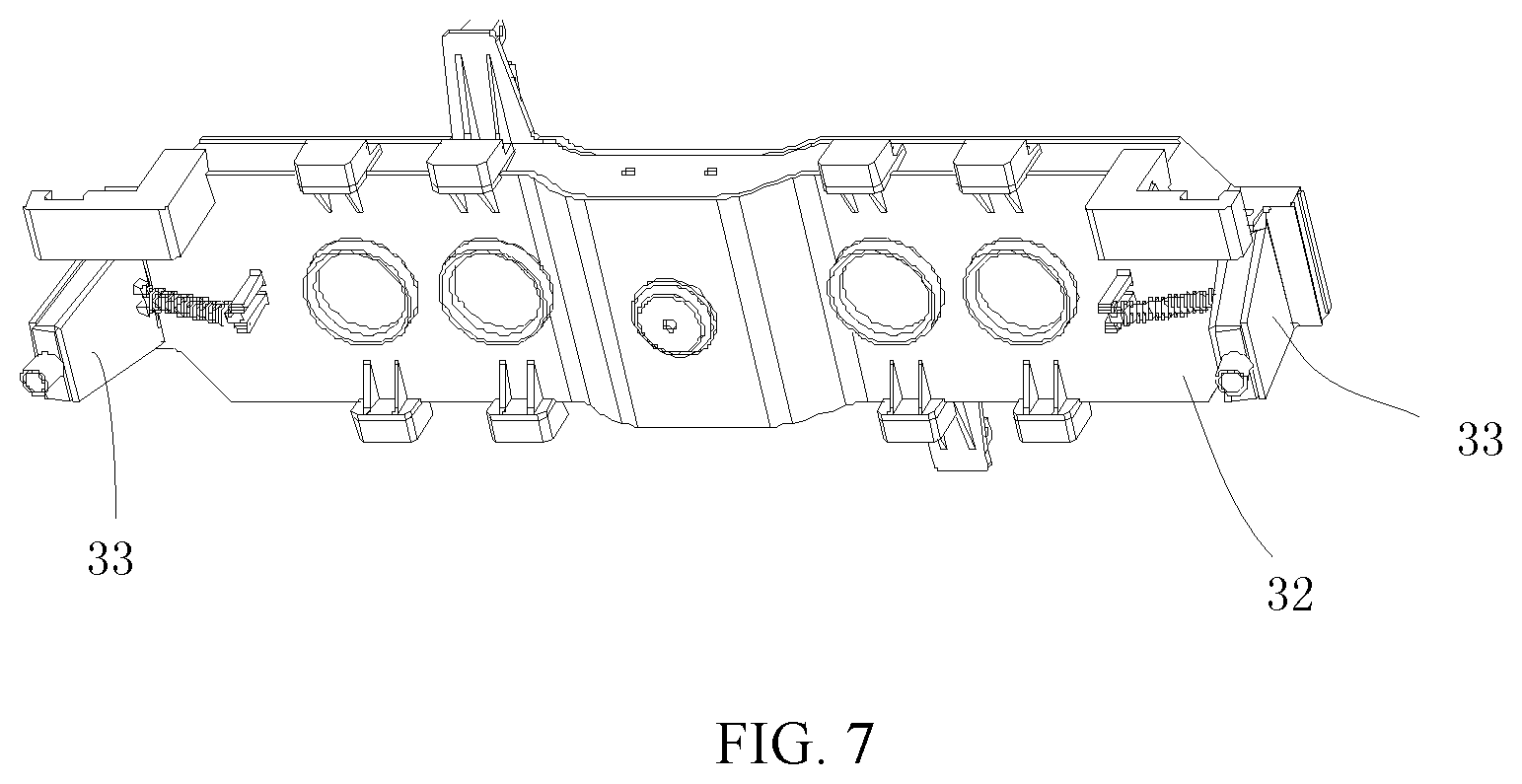 Patent US12129603 Figure 7 – Ground rail transfer device and gauge changing system