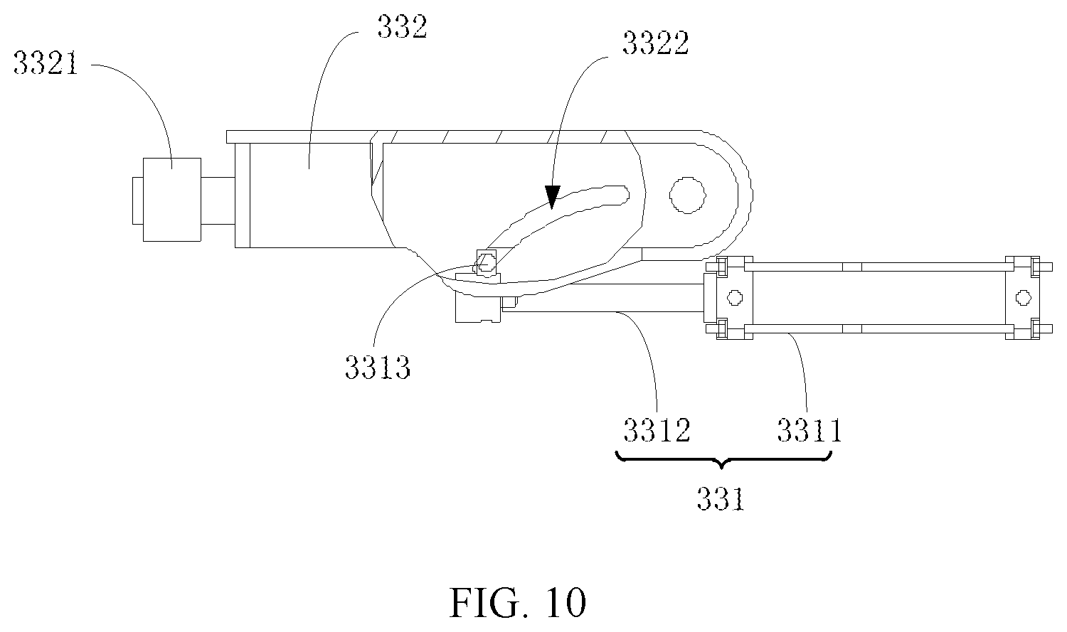Patent US12129603 Figure 10 – Ground rail transfer device and gauge changing system