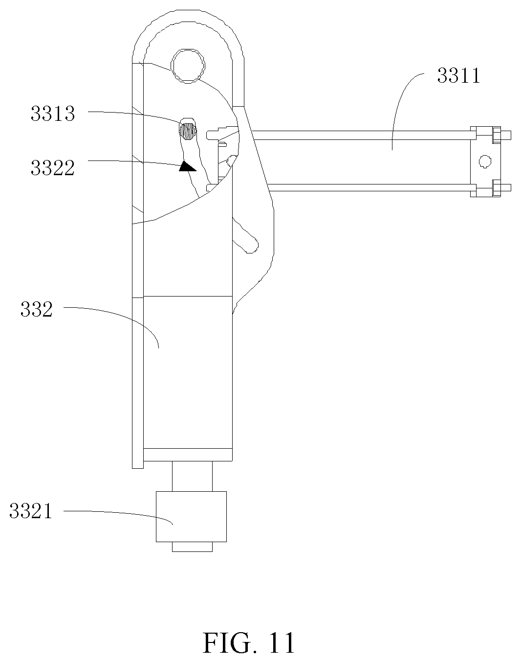 Patent US12129603 Figure 11 – Ground rail transfer device and gauge changing system