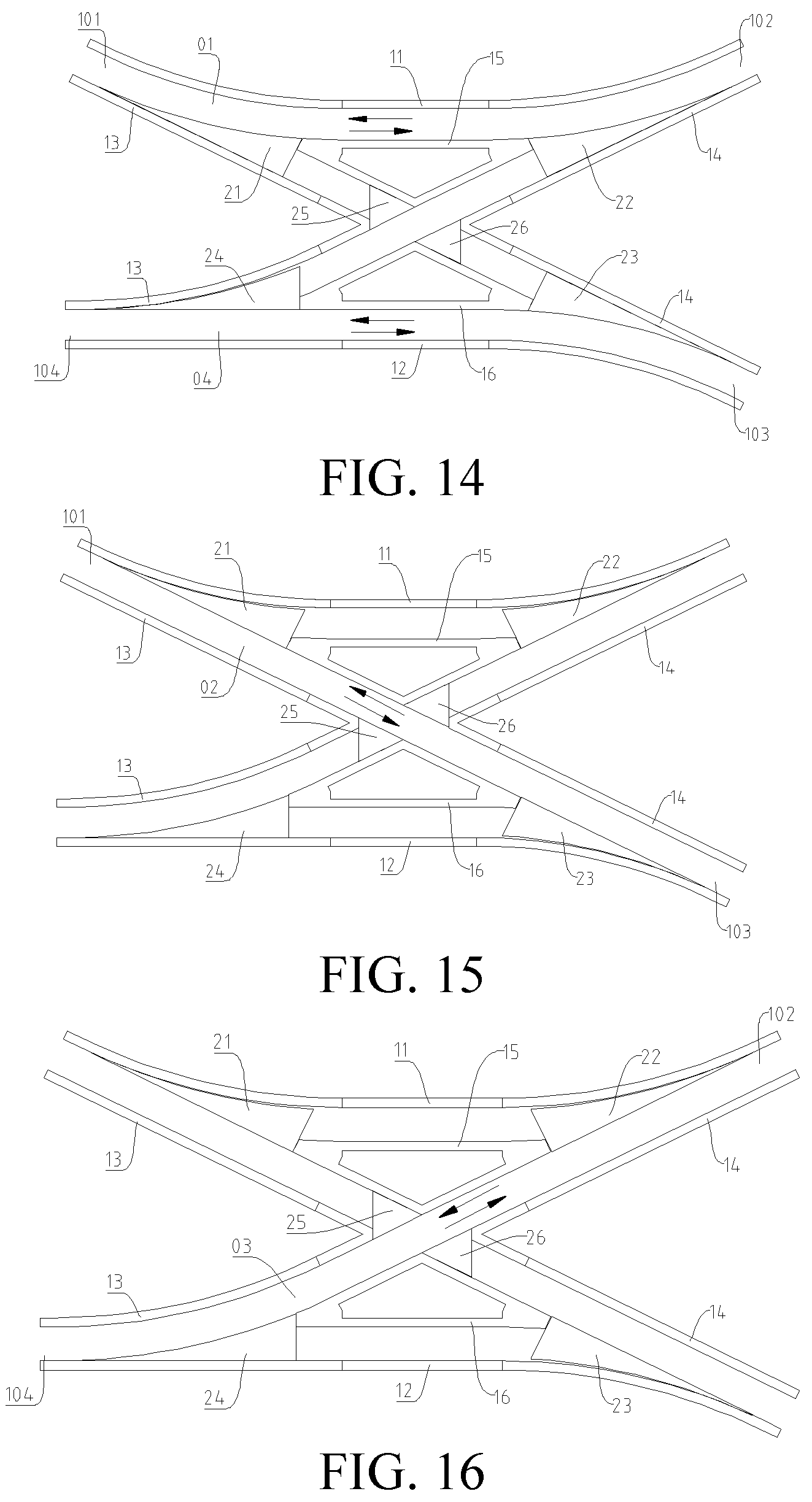 Patent US12129604 Figure 6 – Inner guide type rail switch and rail transit system having same