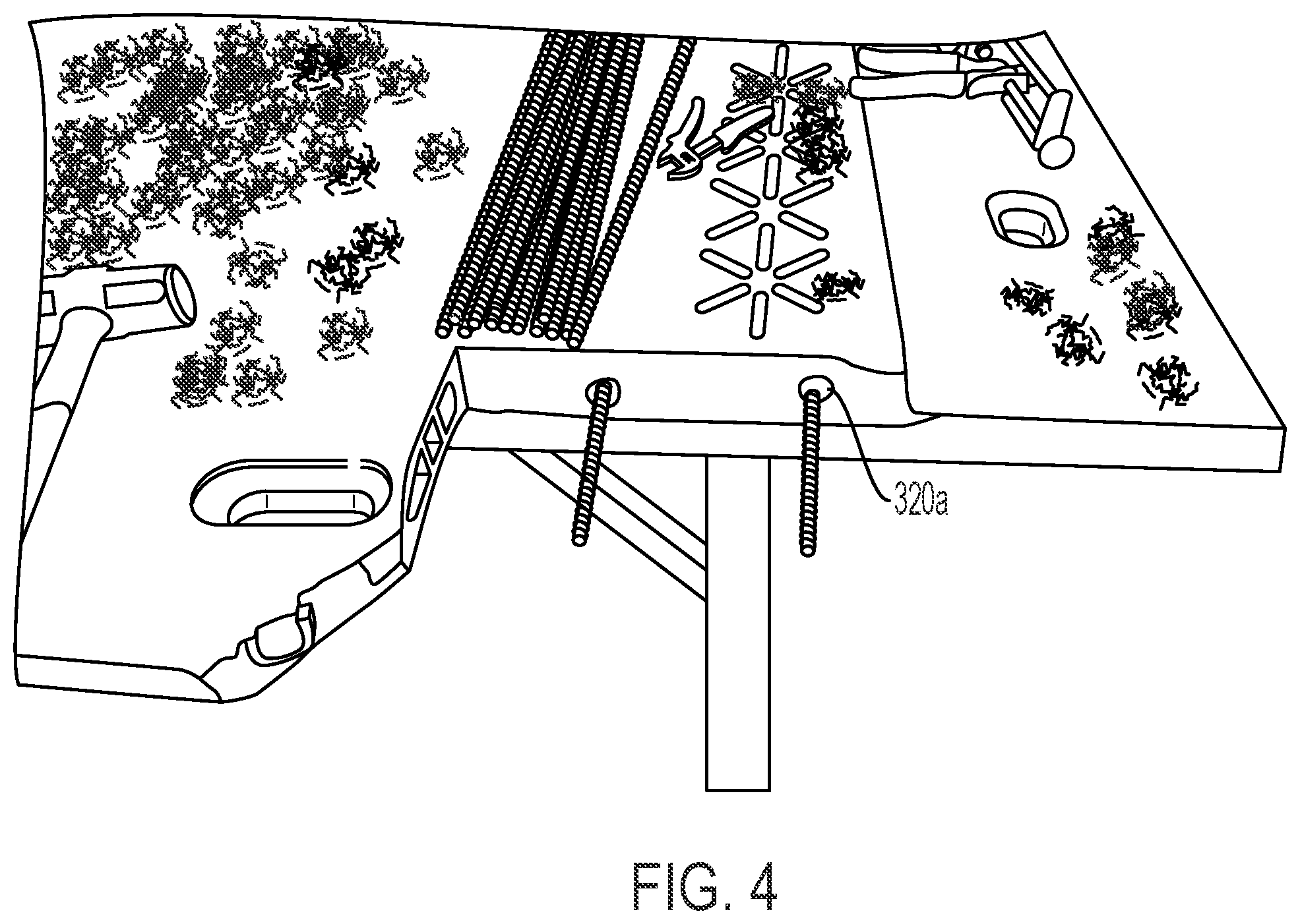 Patent US12129605 Figure 4 – Apparatus and method for repairing mats