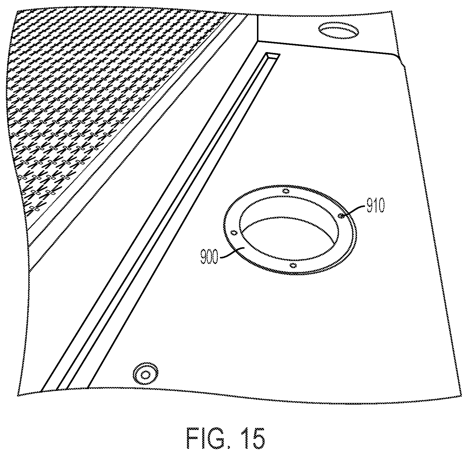 Patent US12129605 Figure 15 – Apparatus and method for repairing mats