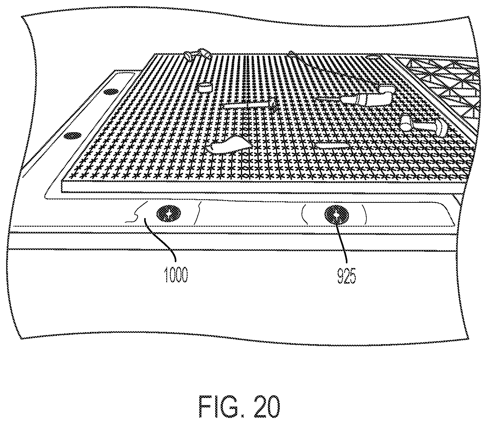 Patent US12129605 Figure 20 – Apparatus and method for repairing mats