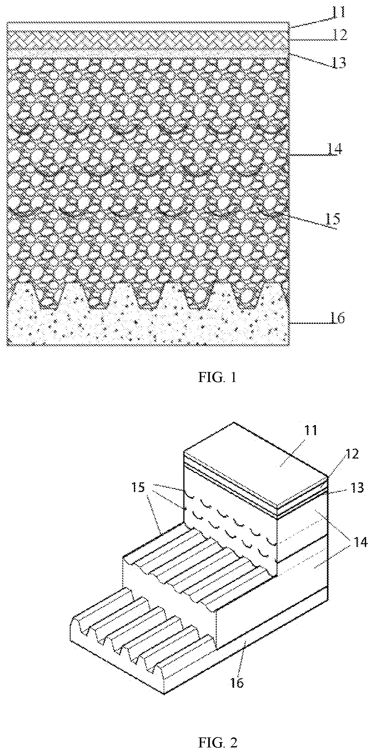Patent US12129606 Figure 1 – Method and device for dirt intercepting permeable pavement