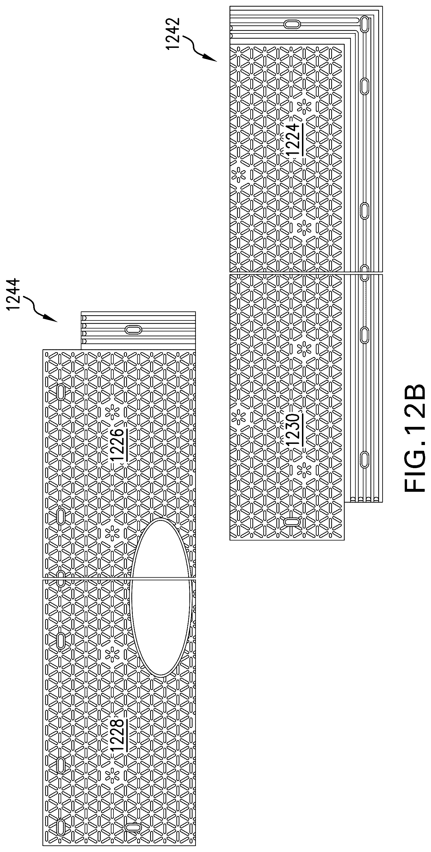 Patent US12129608 Figure 13 – Overlapping modular mat systems