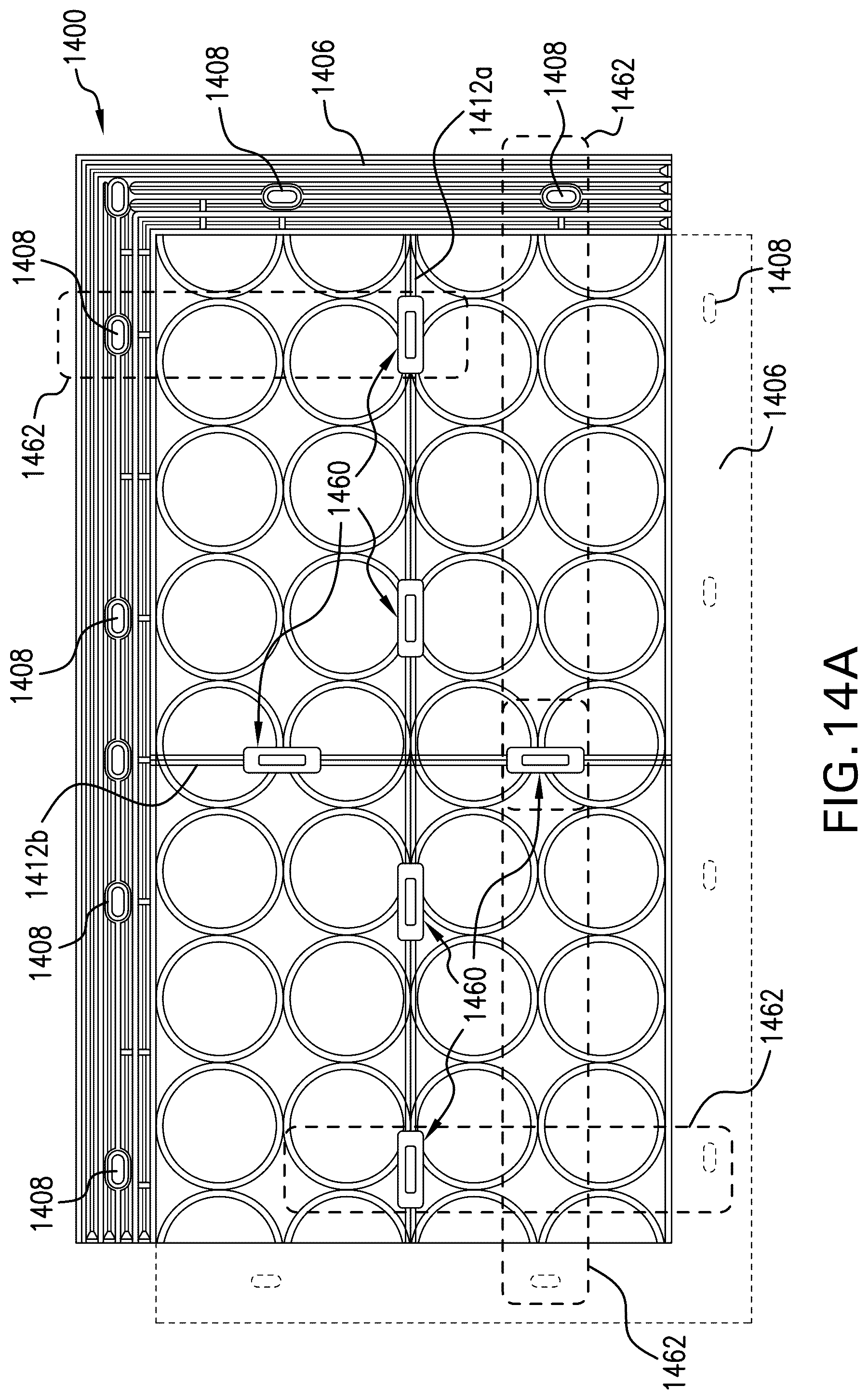 Patent US12129608 Figure 17 – Overlapping modular mat systems