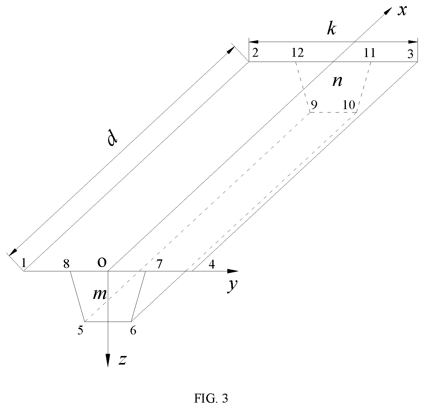 Patent US12129610 Figure 2 – Combined plate-beam unit analysis method considering residual stress effect of orthotropic plate