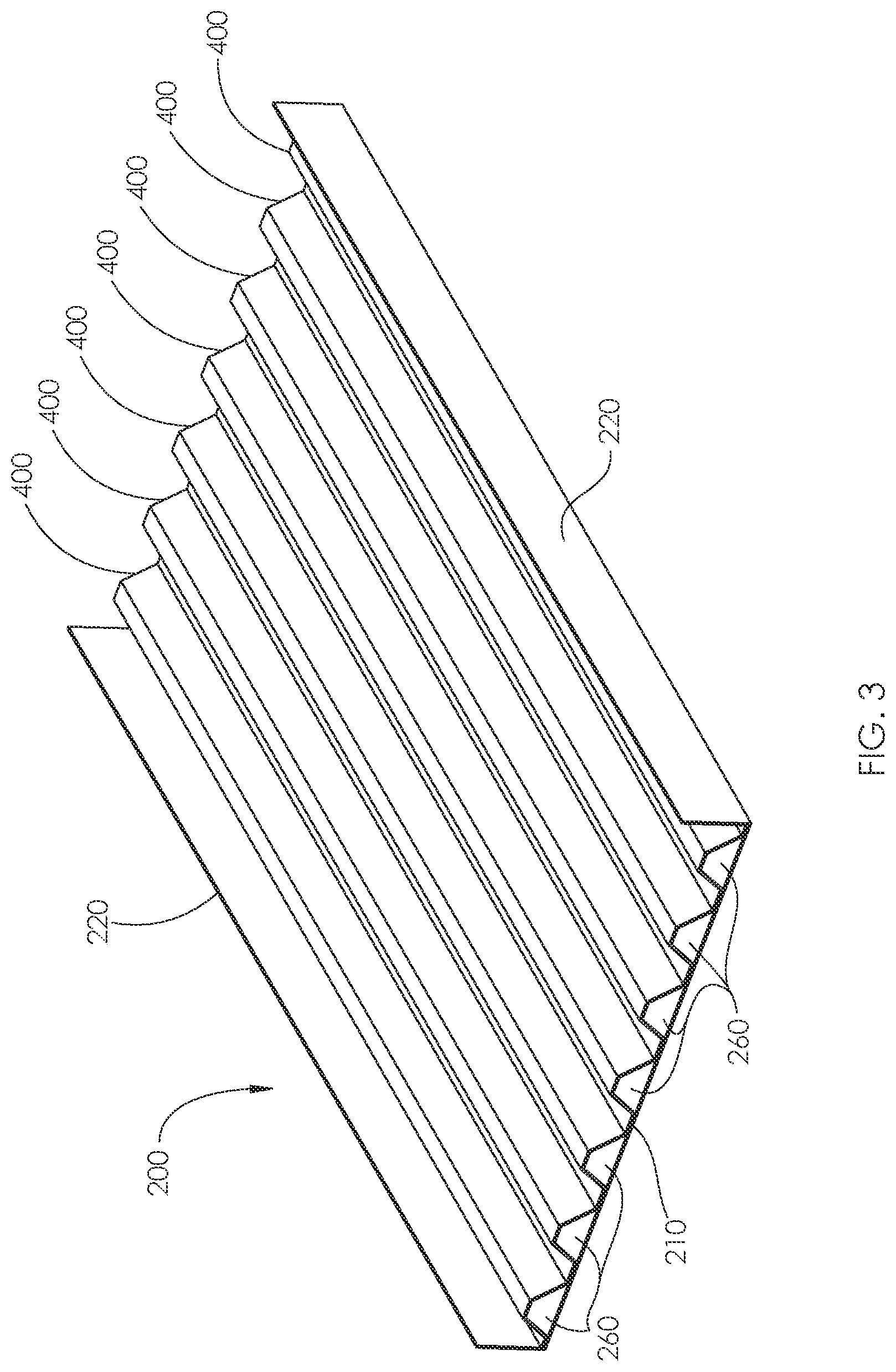 Patent US12129611 Figure 3 – Composite structural panel and method of fabrication