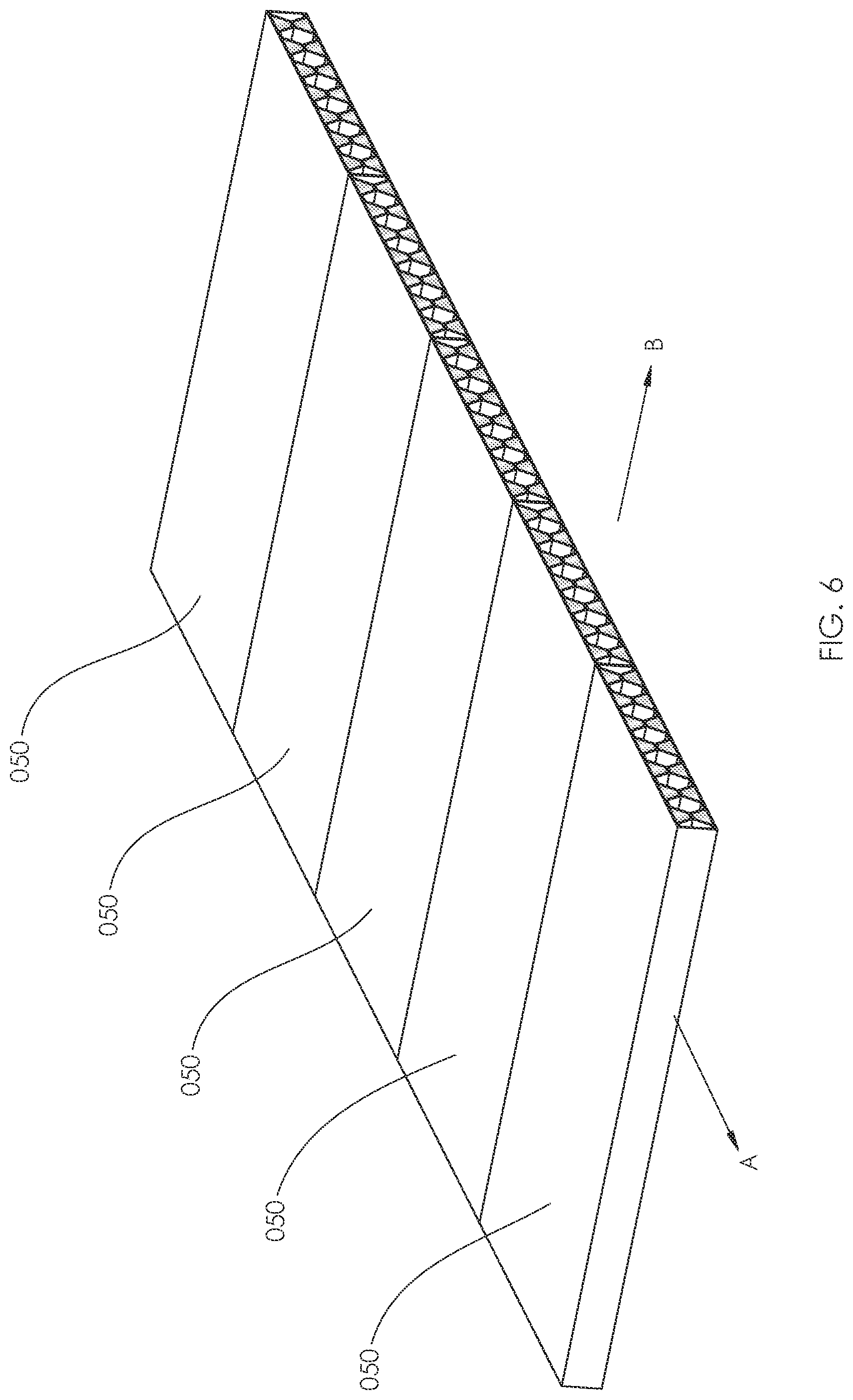 Patent US12129611 Figure 6 – Composite structural panel and method of fabrication
