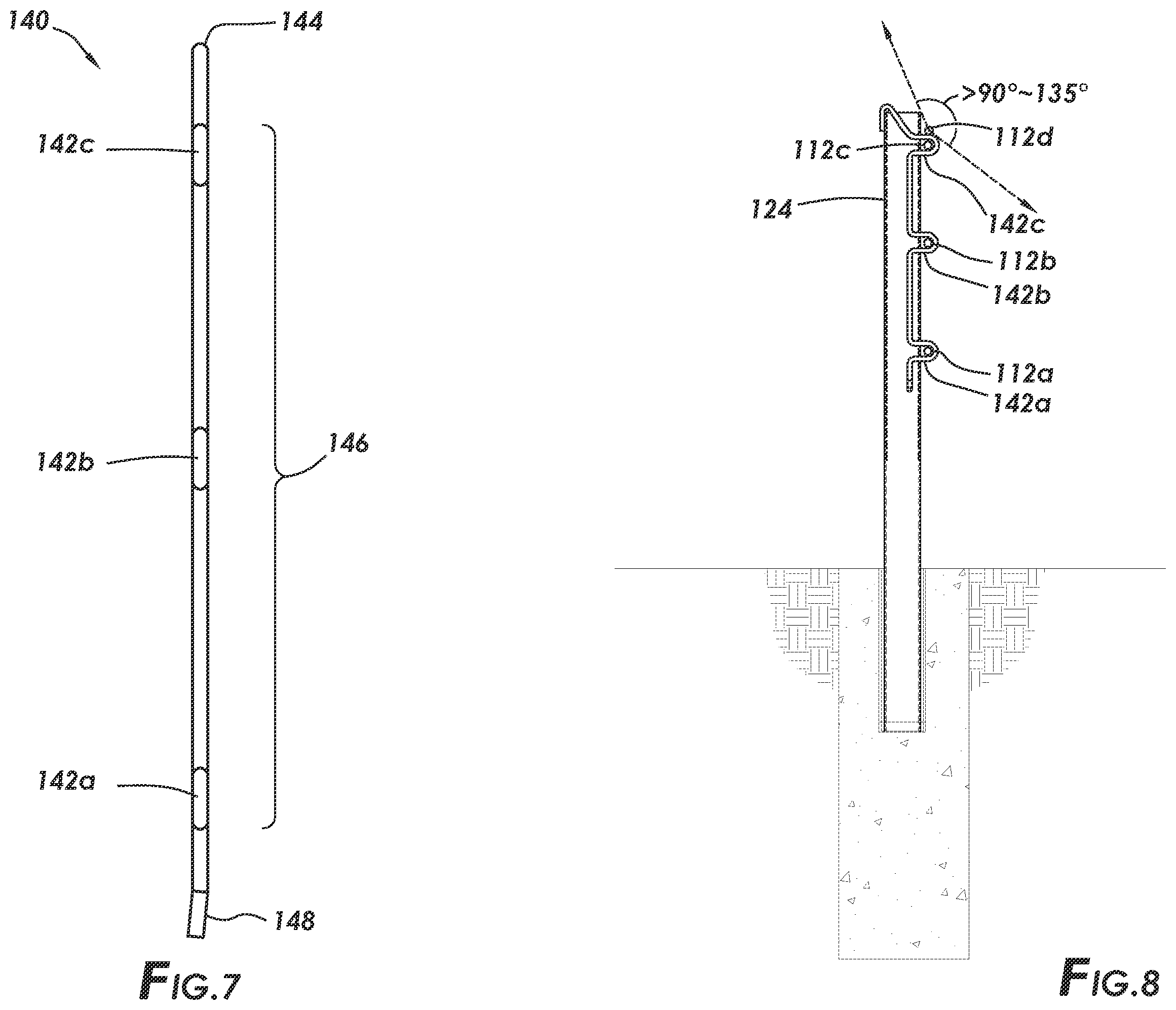 Patent US12129612 Figure 6 – System, method, and apparatus for cable barrier
