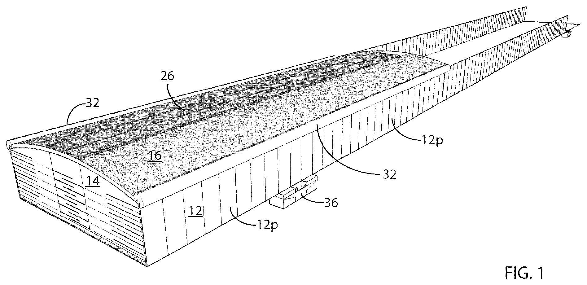 Patent US12129614 Figure 1 – Wall structures with solid-waste fill-material