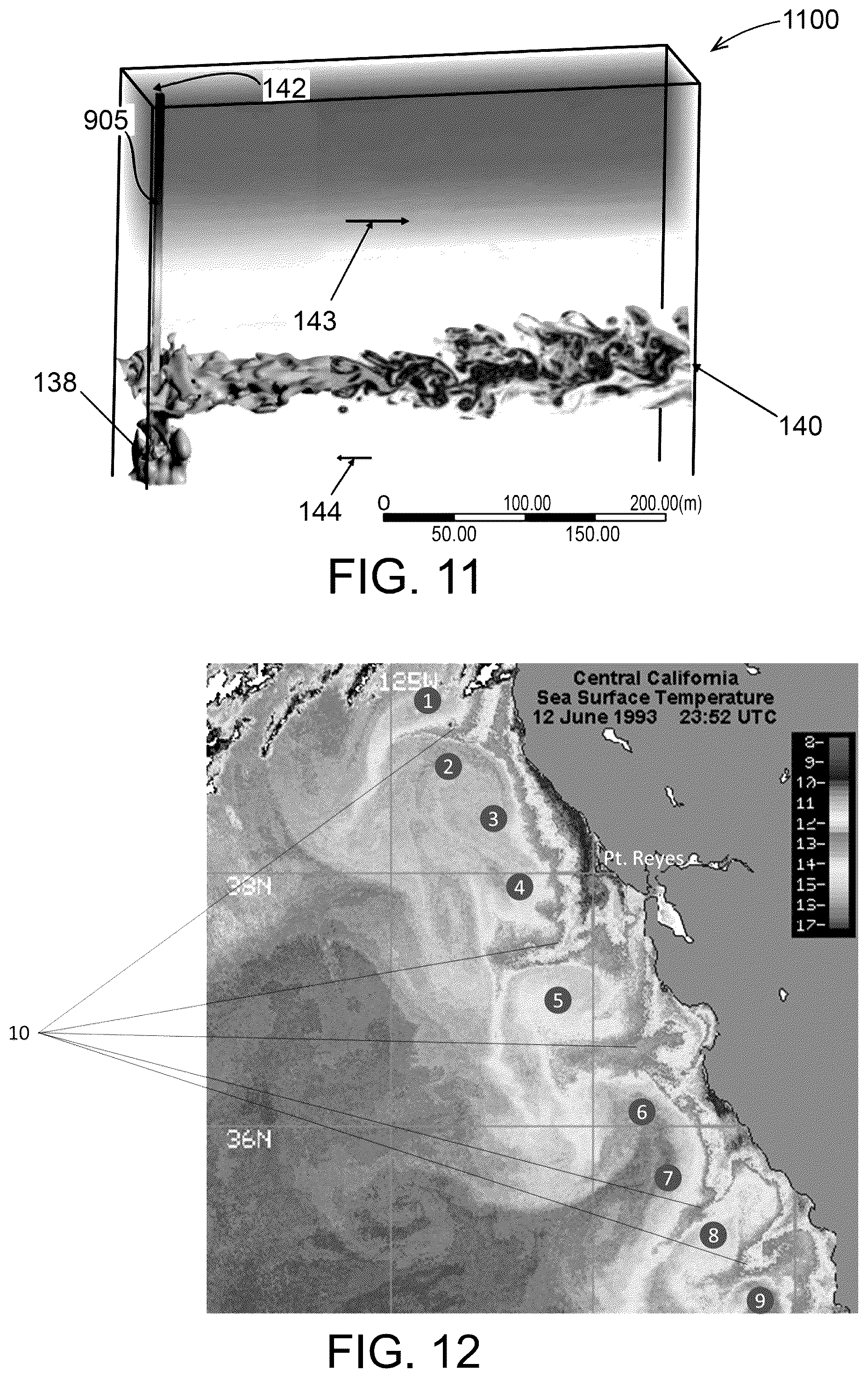 Patent US12129616 Figure 10 – Mitigating adverse coastal upwelling effects with an artificial downwelling system