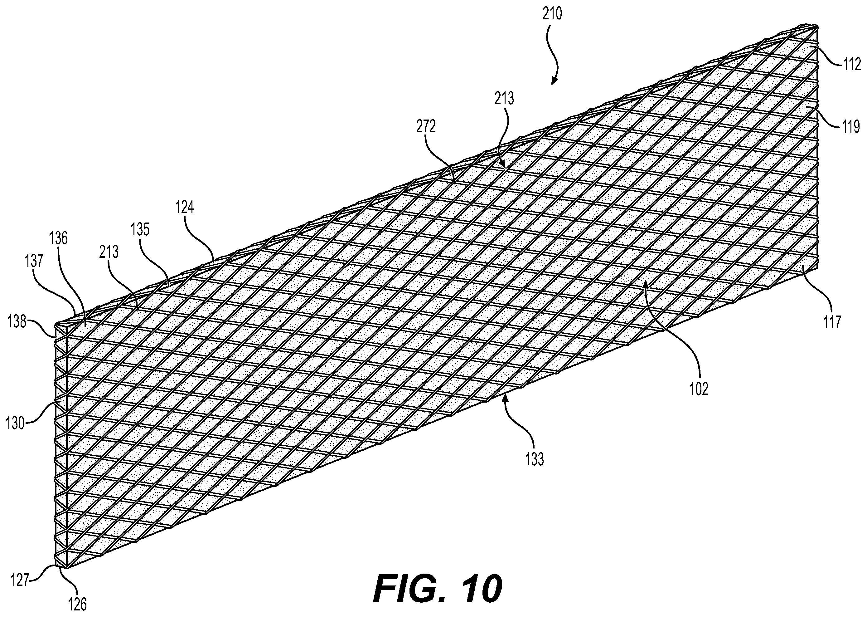 Patent US12129617 Figure 10 – Fiber sheet system