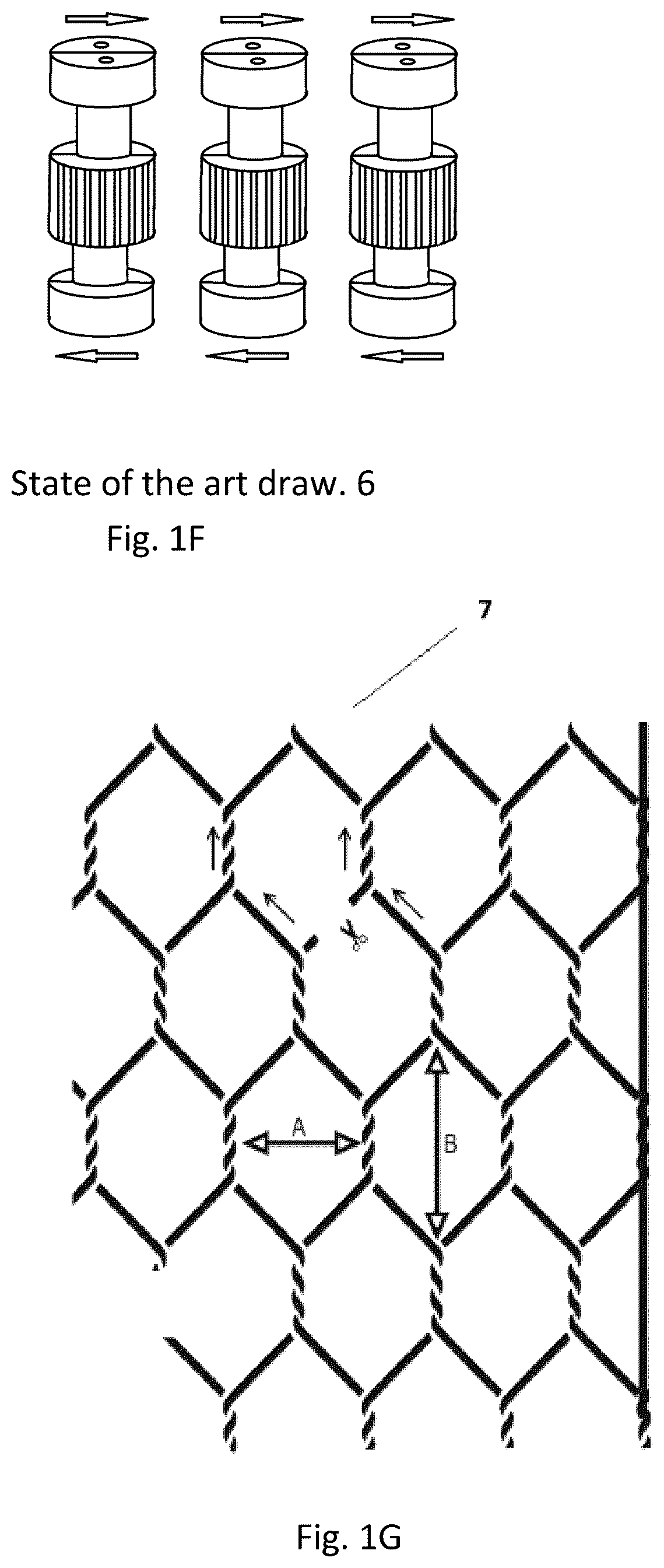 Patent US12129618 Figure 2 – Wire netting, a process and a device for manufacturing the wire netting