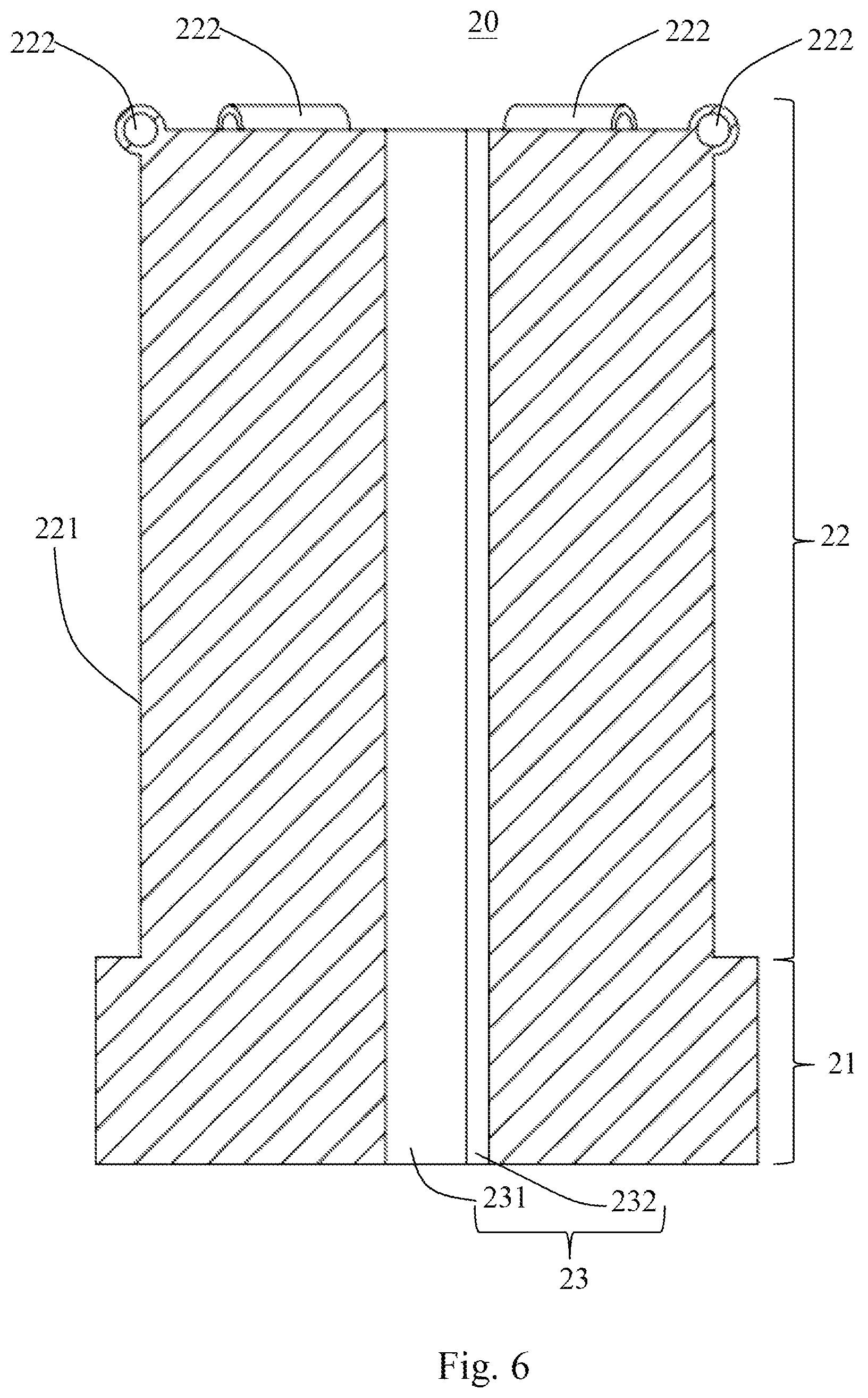 Patent US12129622 Figure 6 – Root-like expandable foundation pile