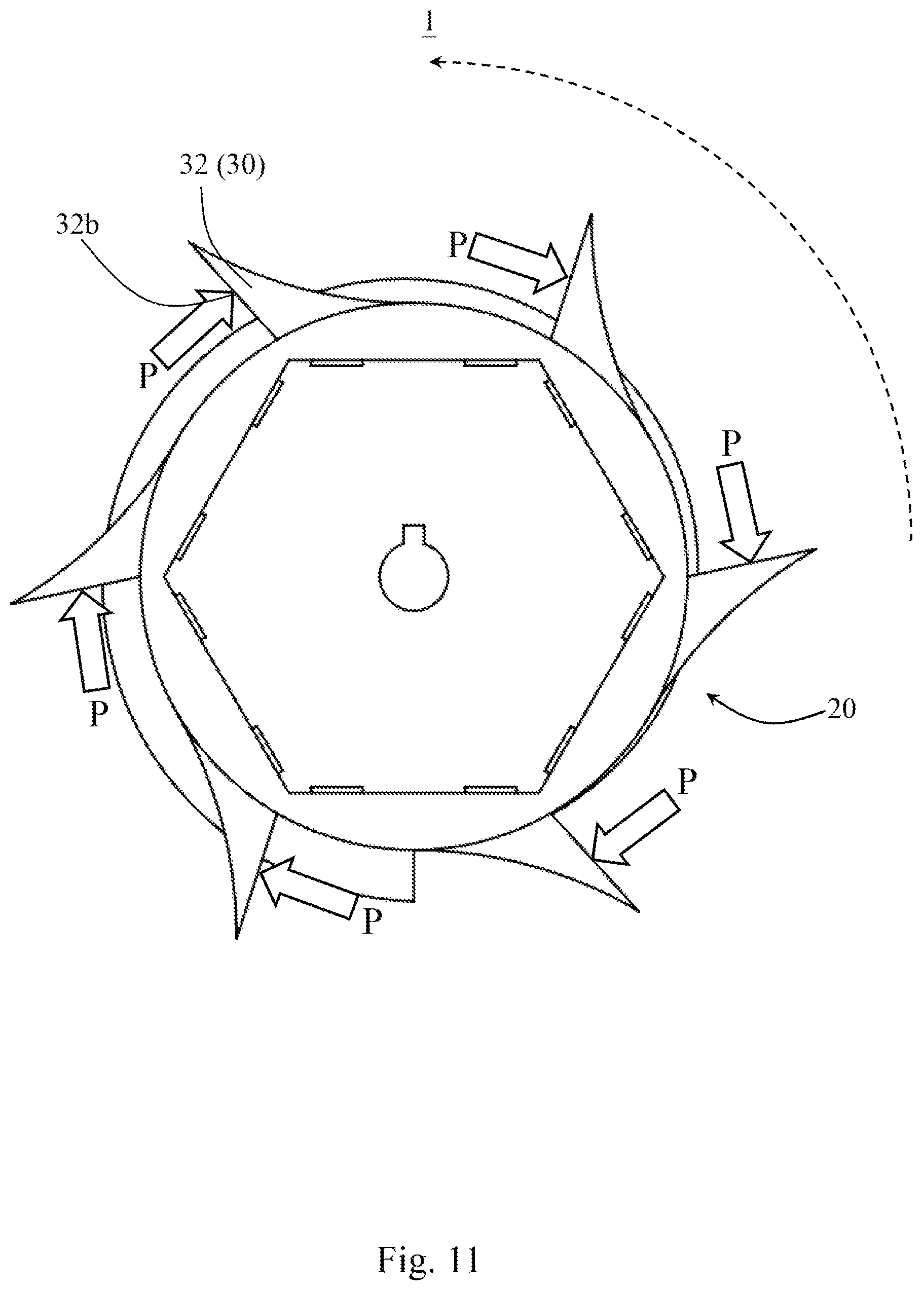 Patent US12129622 Figure 11 – Root-like expandable foundation pile