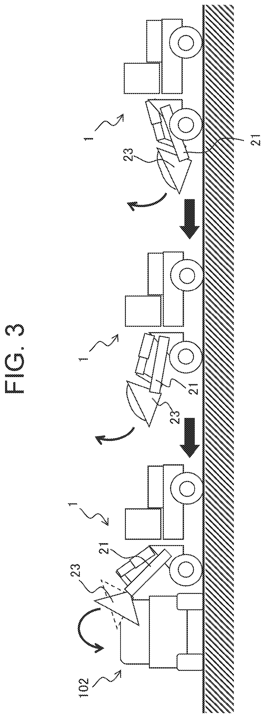 Patent US12129627 Figure 3 – Work vehicle