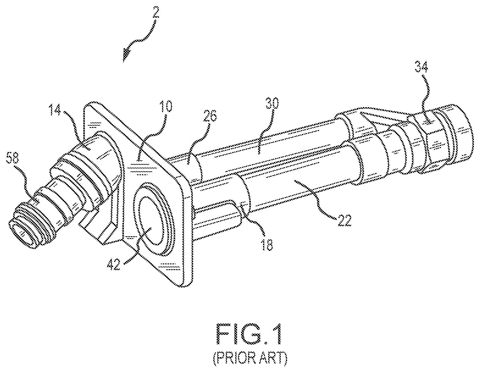Patent US12129631 — Hydrant enclosure with integral faucet — Figure 1