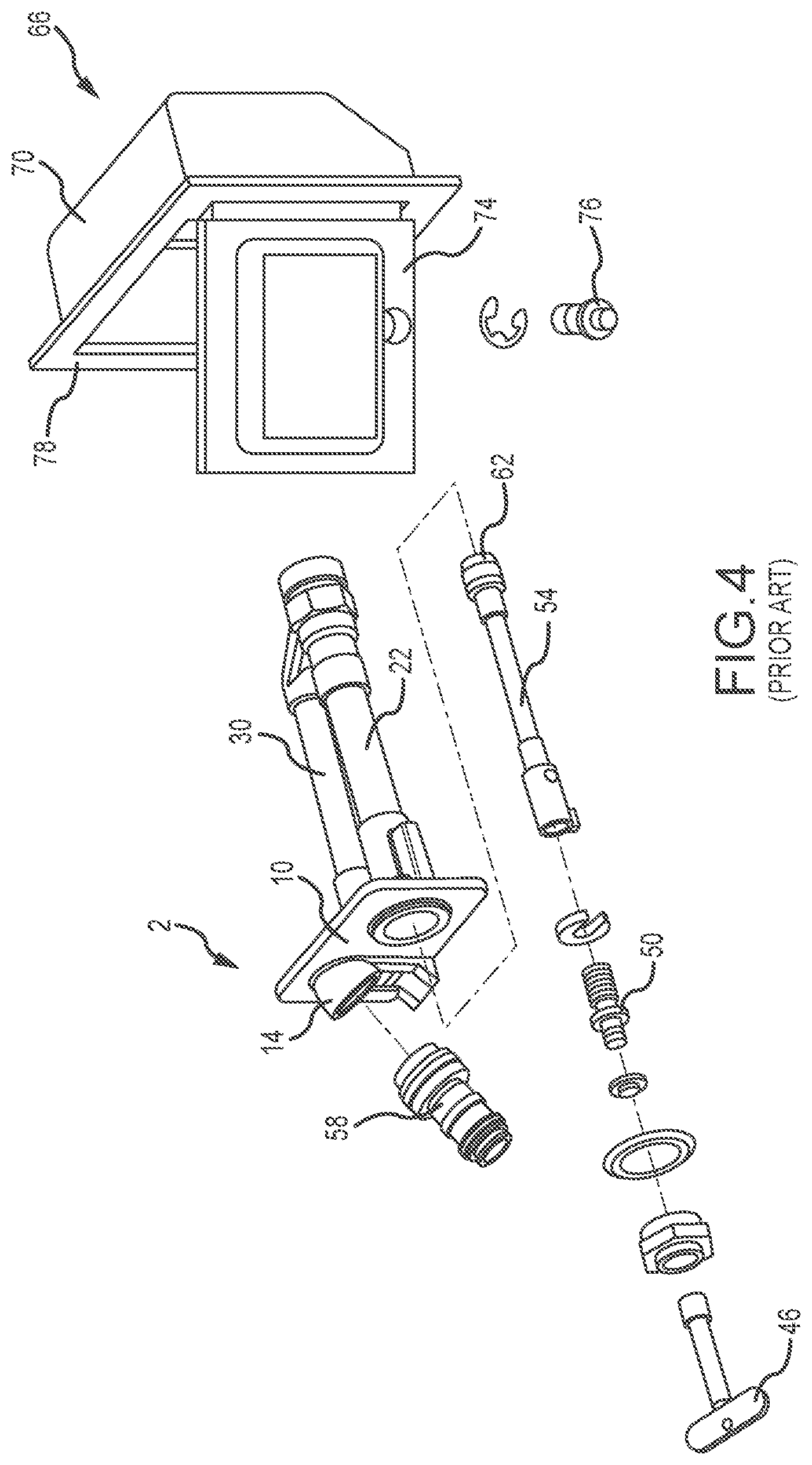 Patent US12129631 Figure 3 – Hydrant enclosure with integral faucet
