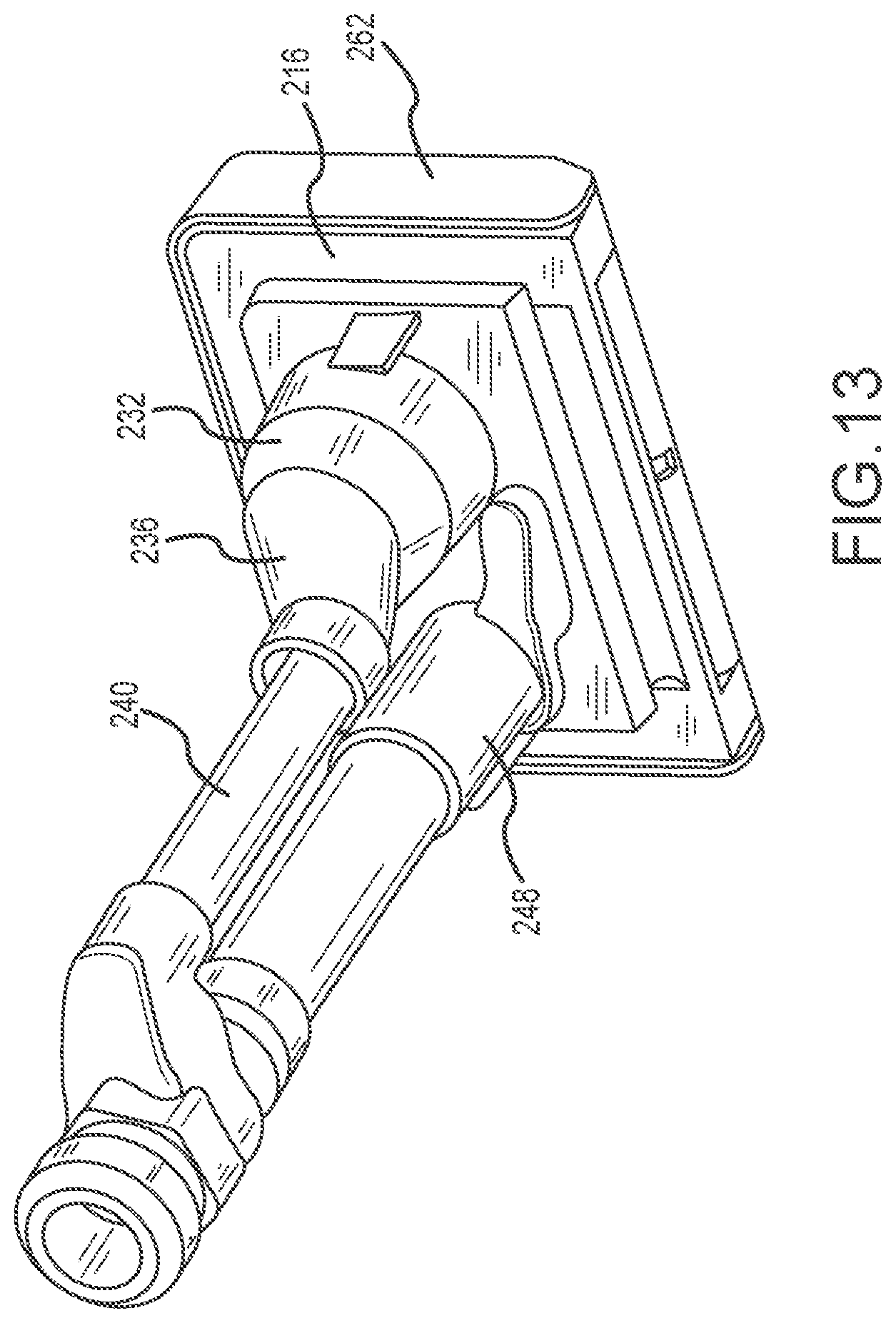 Patent US12129631 Figure 11 – Hydrant enclosure with integral faucet