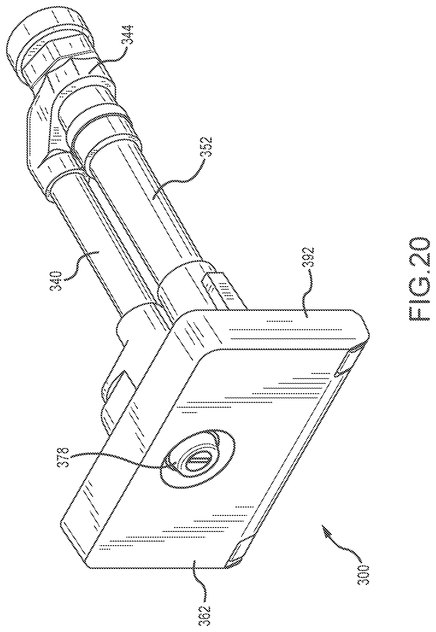 Patent US12129631 Figure 18 – Hydrant enclosure with integral faucet