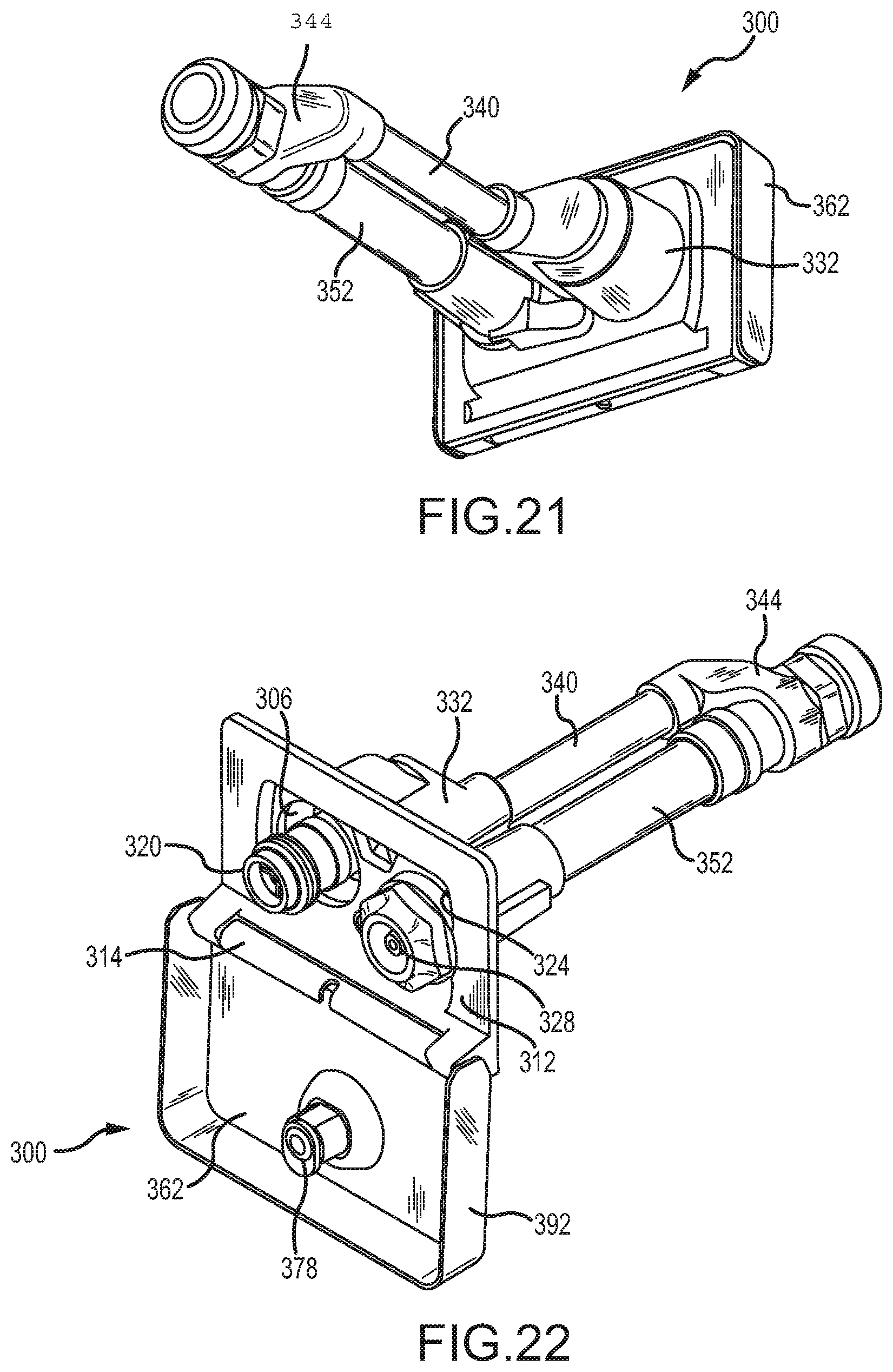 Patent US12129631 Figure 19 – Hydrant enclosure with integral faucet