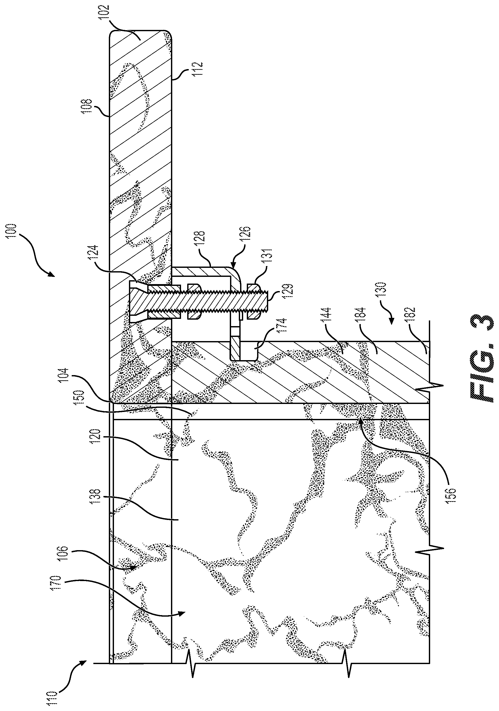 Patent US12129634 Figure 3 – Sink system