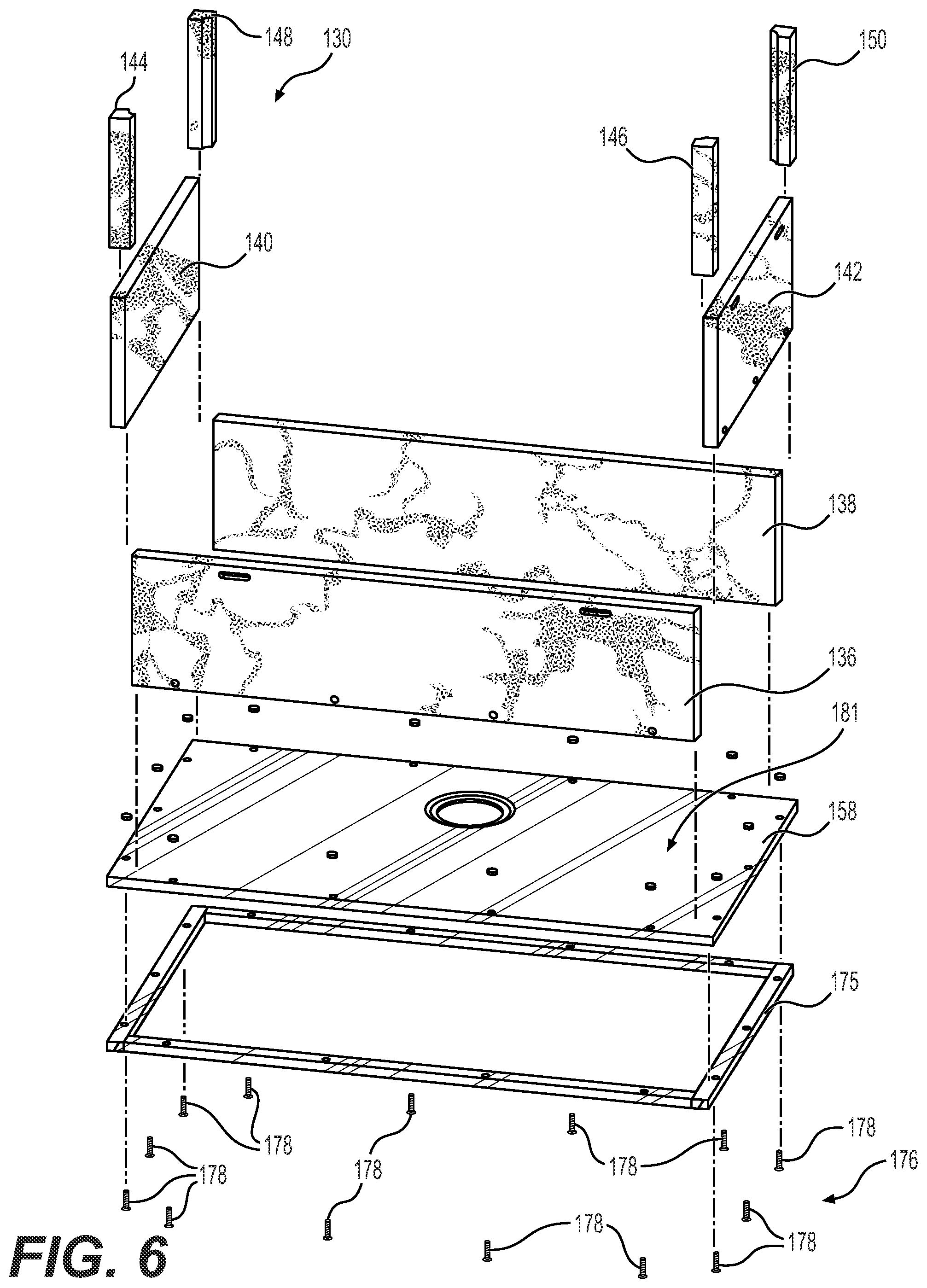 Patent US12129634 Figure 6 – Sink system