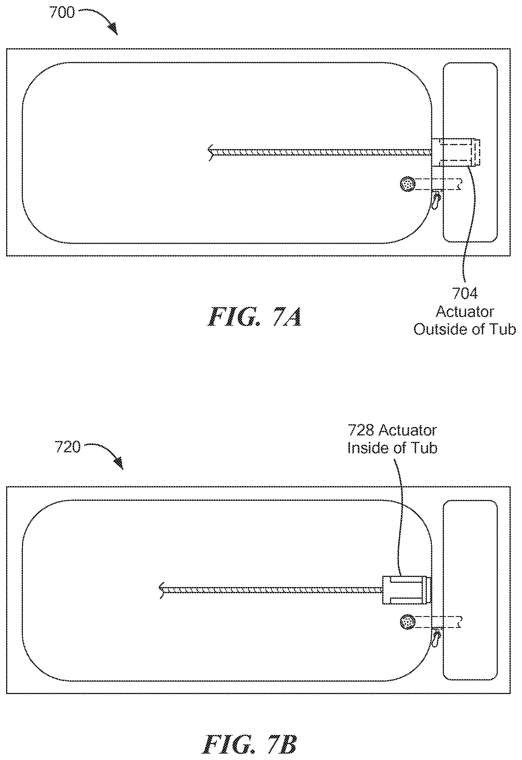 Patent US12129635 Figure 8 – Accessible subfloor bath