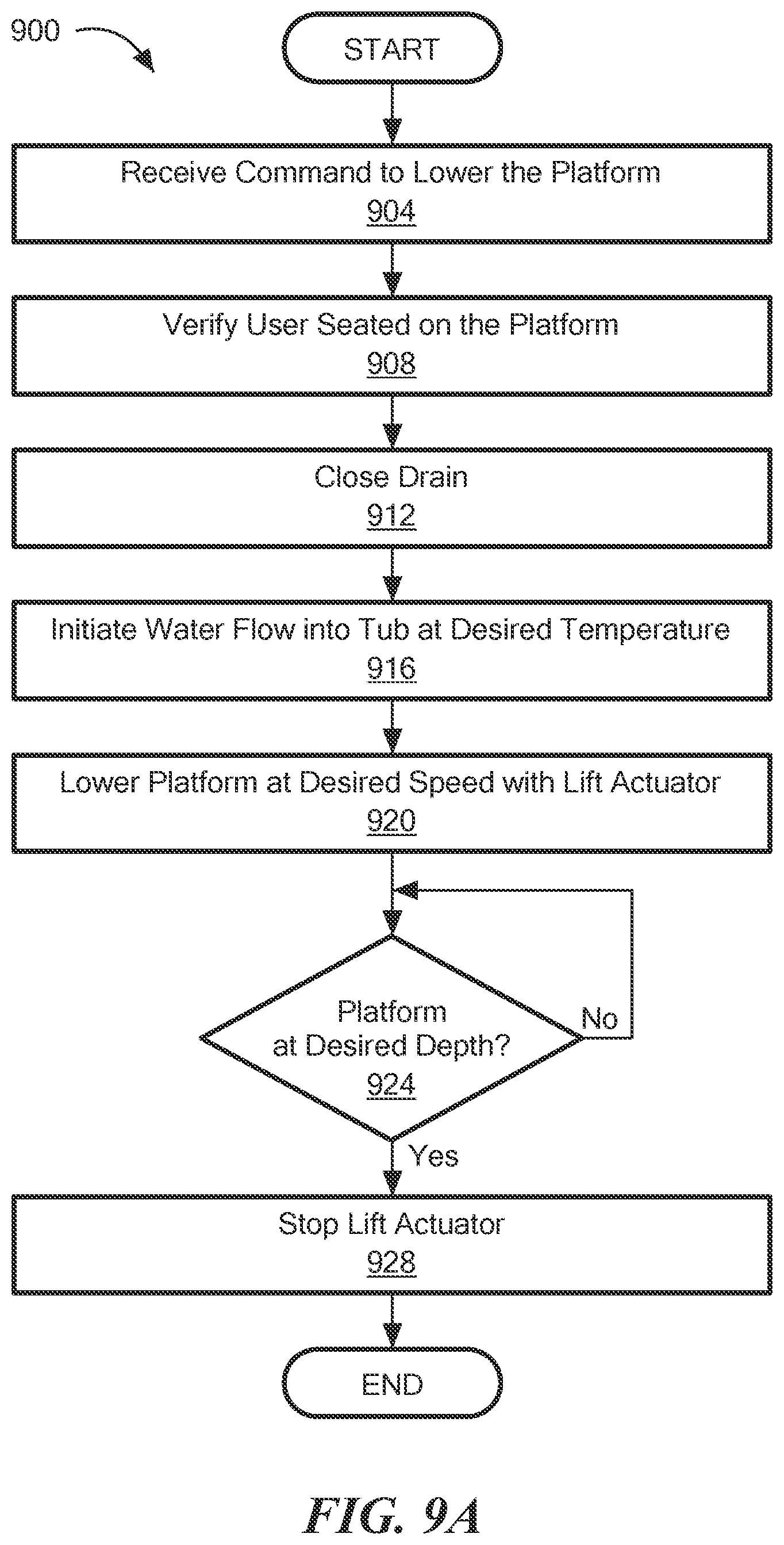 Patent US12129635 Figure 10 – Accessible subfloor bath