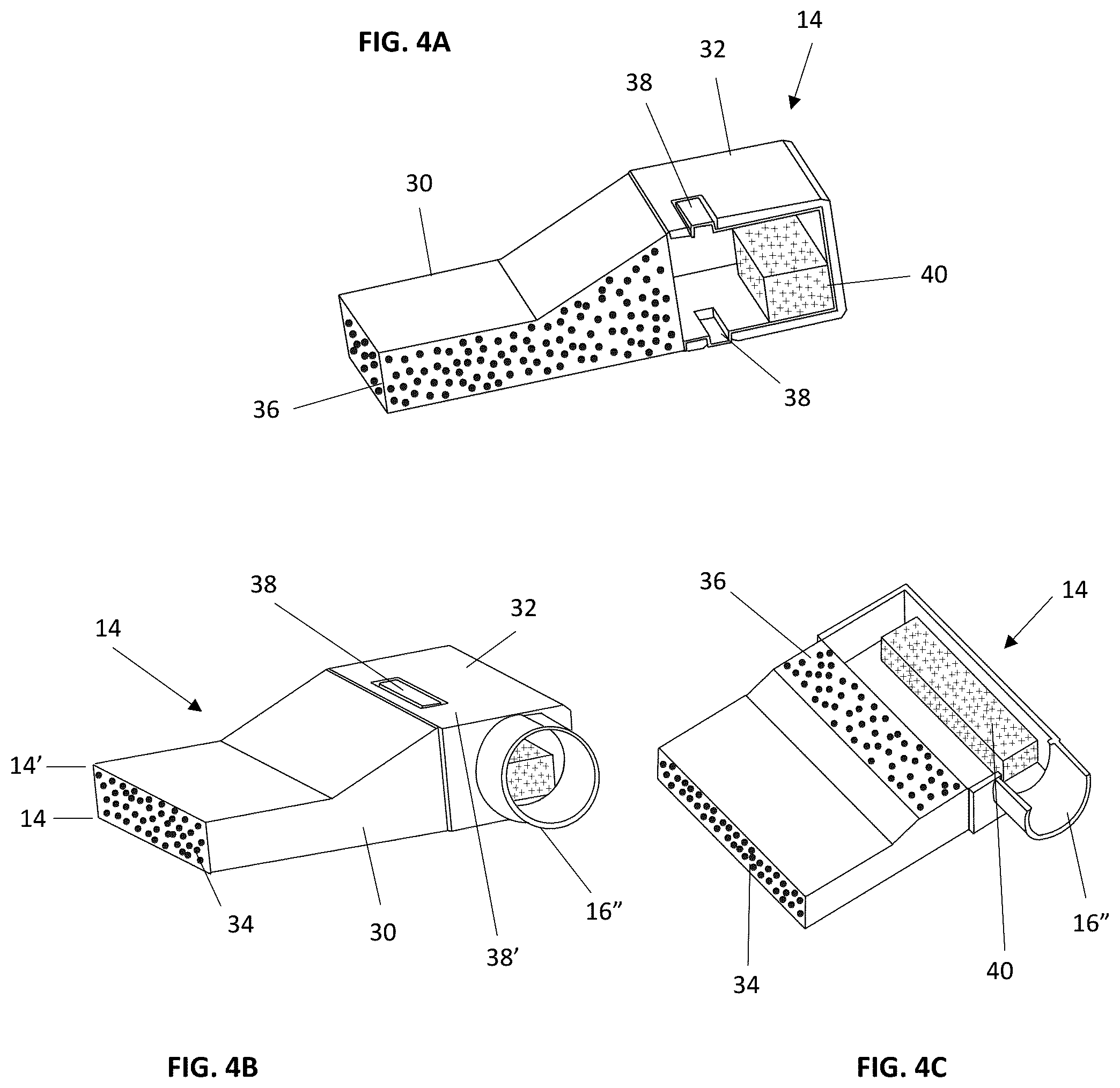Patent US12129638 Figure 5 – Filtration assembly for reducing malaodors in air and aerosolized waste from toilets
