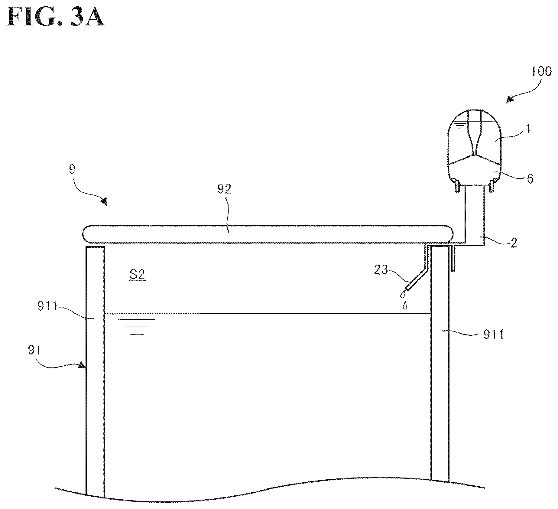 Patent US12129639 Figure 3 – Chemical solution supply device