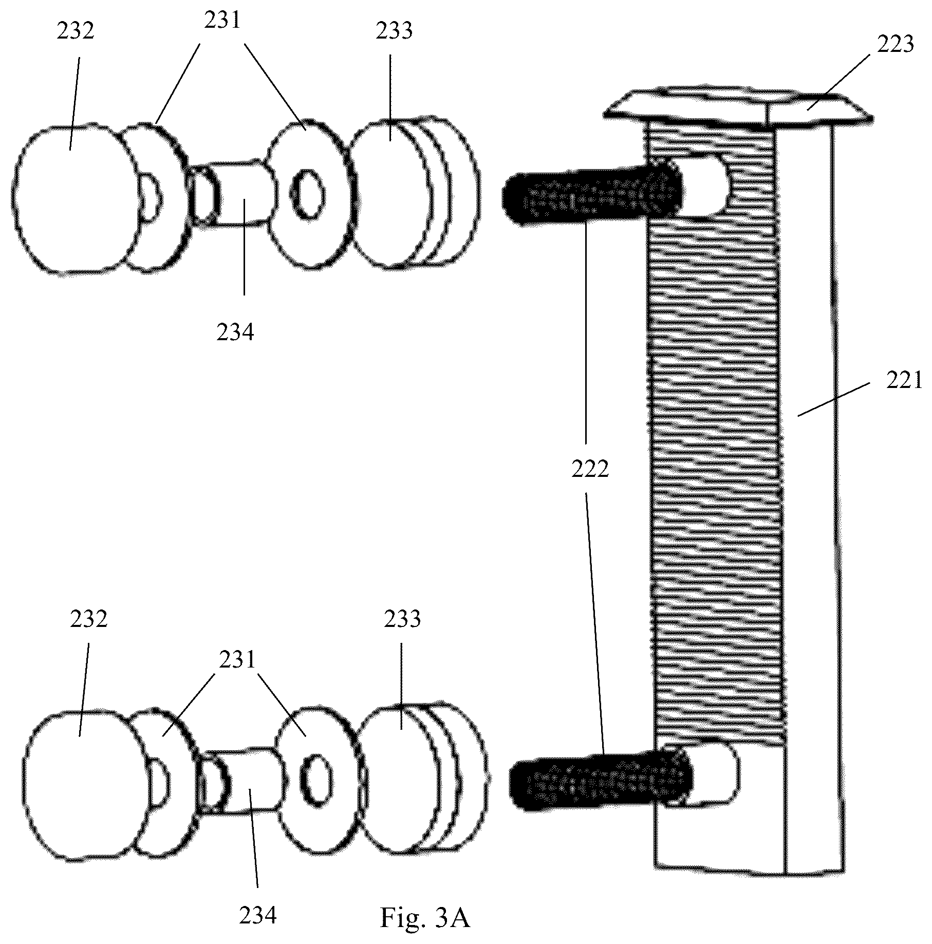 Patent US12129642 Figure 3 – Railing system and method of use thereof