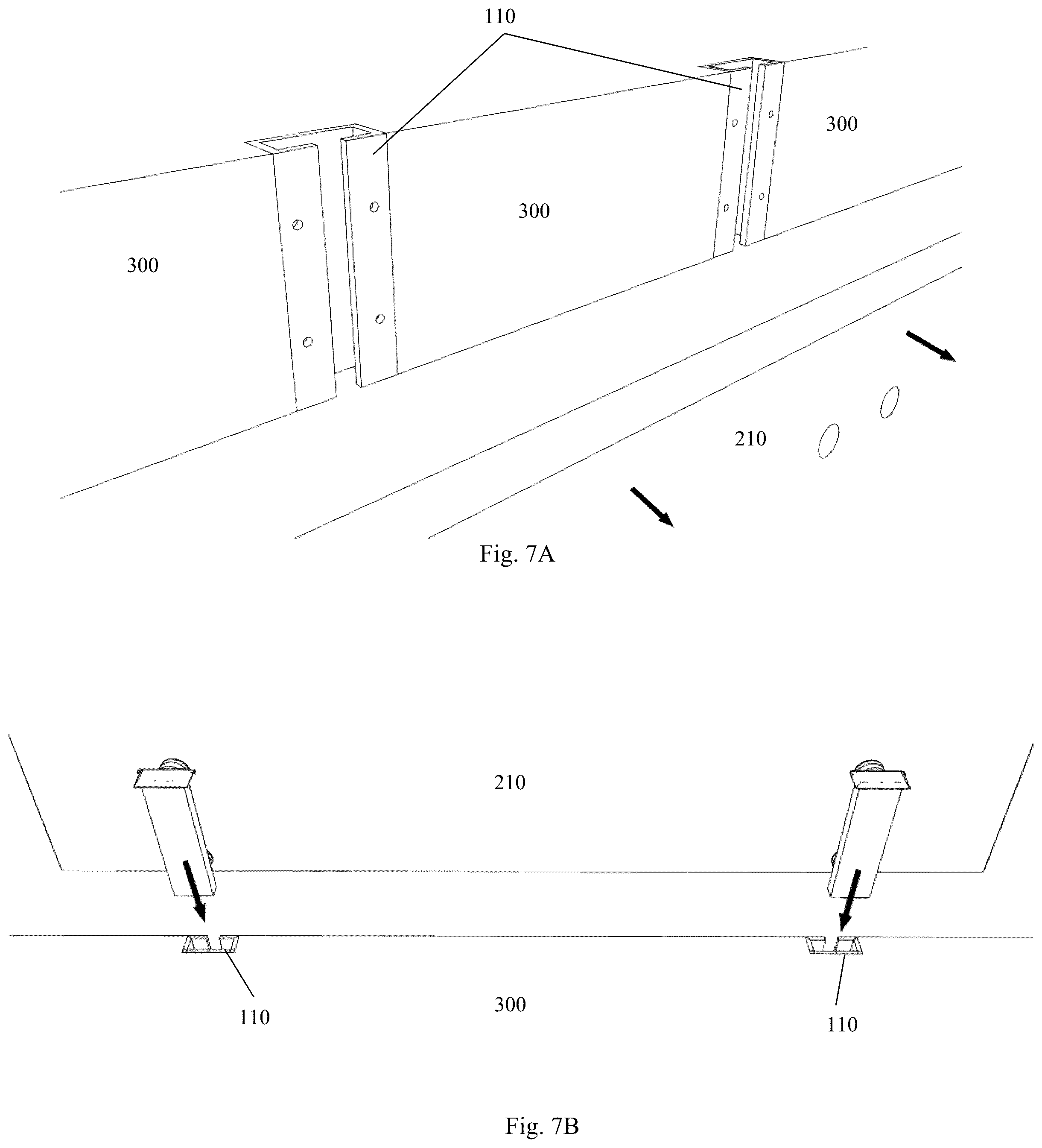 Patent US12129642 Figure 10 – Railing system and method of use thereof