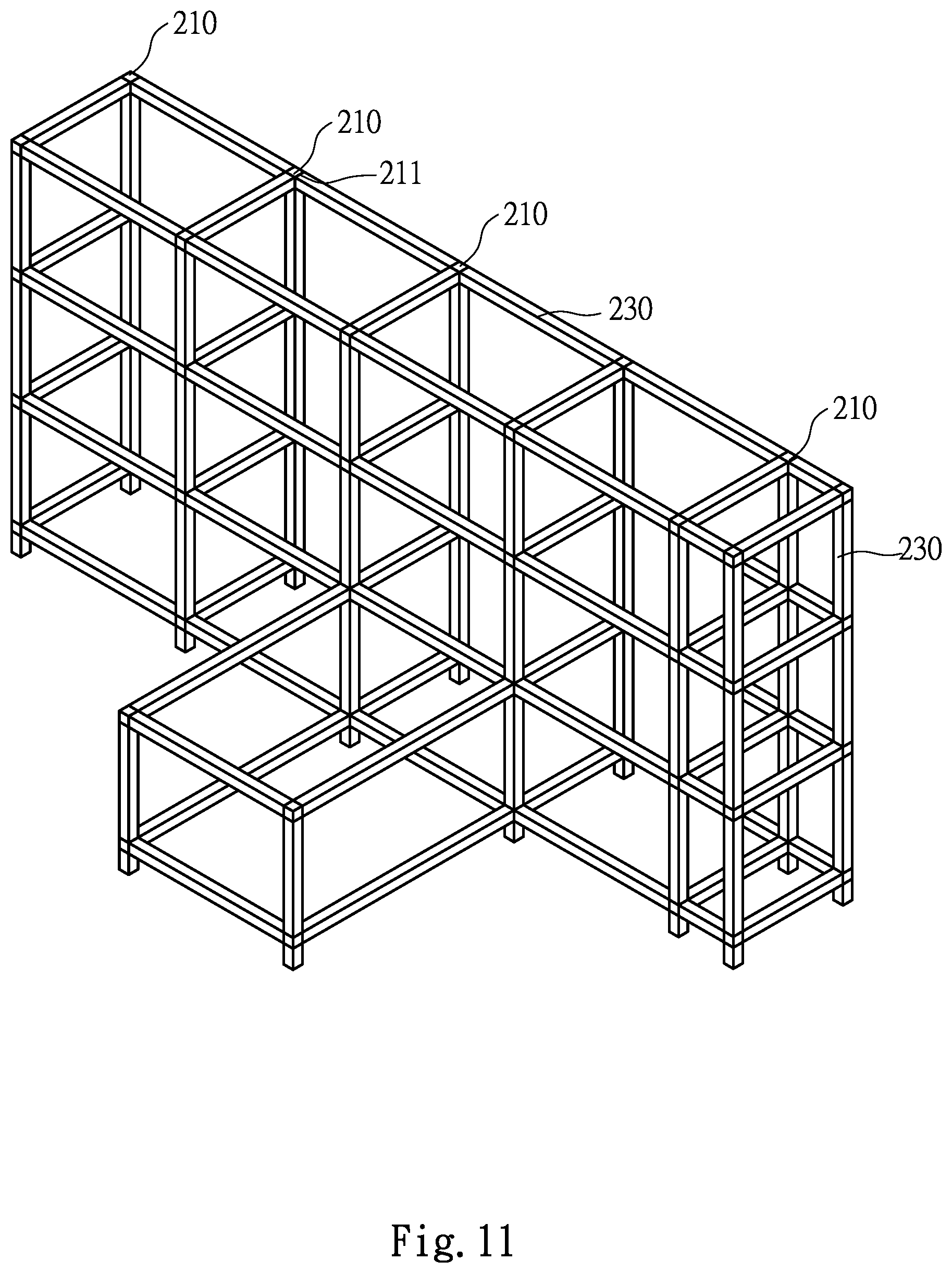 Patent US12129644 Figure 11 – Modular connection device