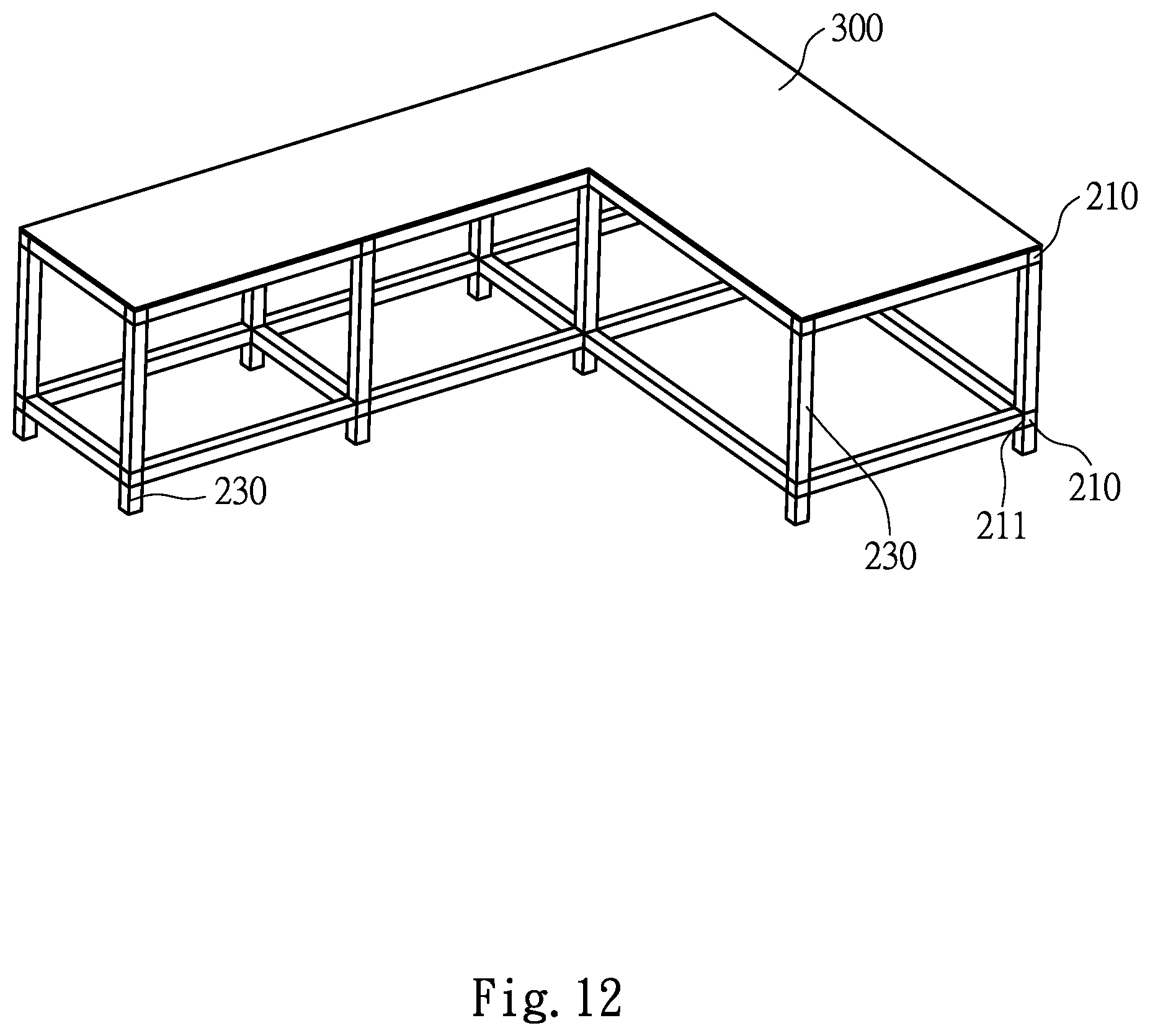 Patent US12129644 Figure 12 – Modular connection device