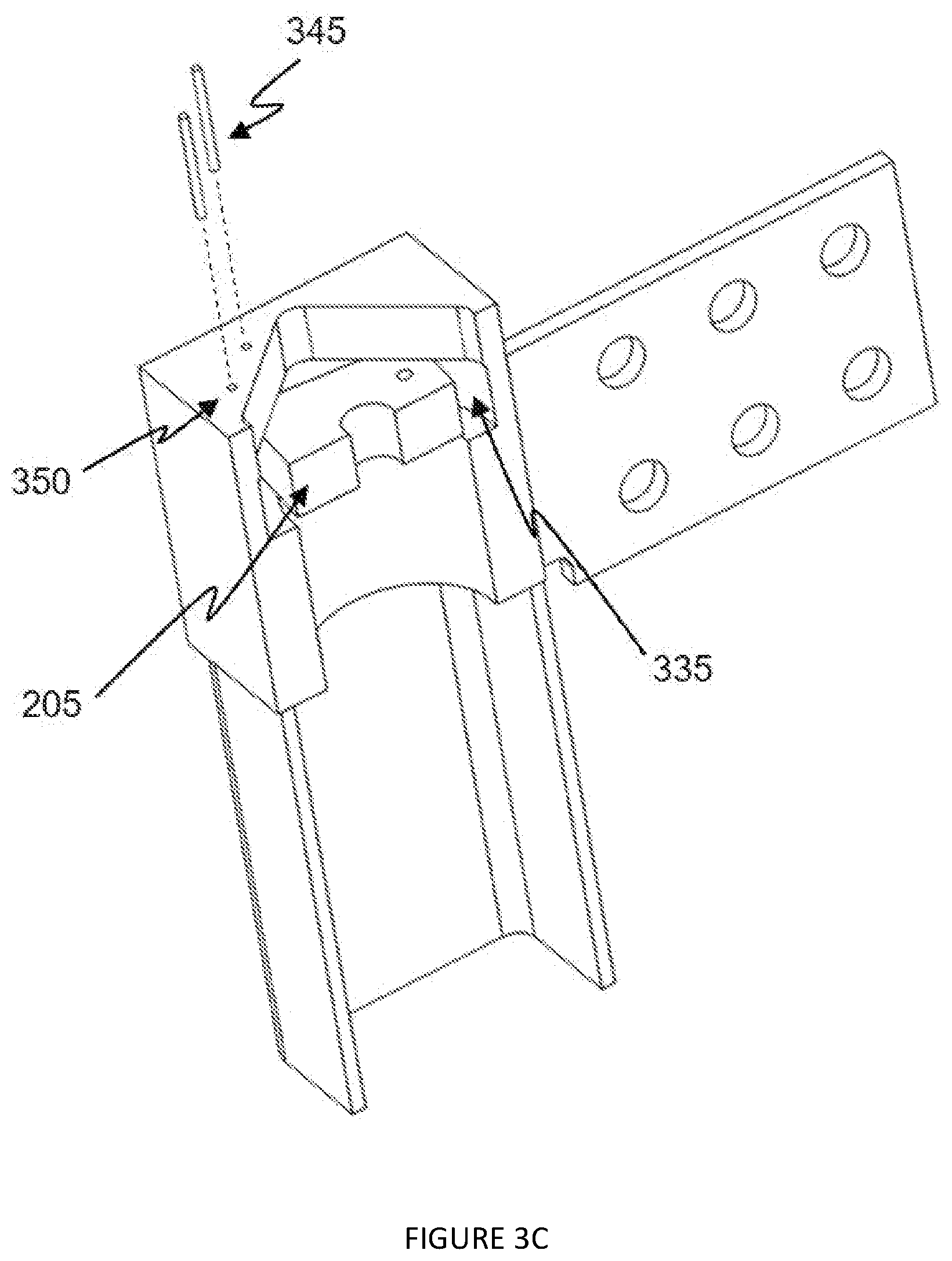 Patent US12129645 Figure 7 – Connection node for modular building structures
