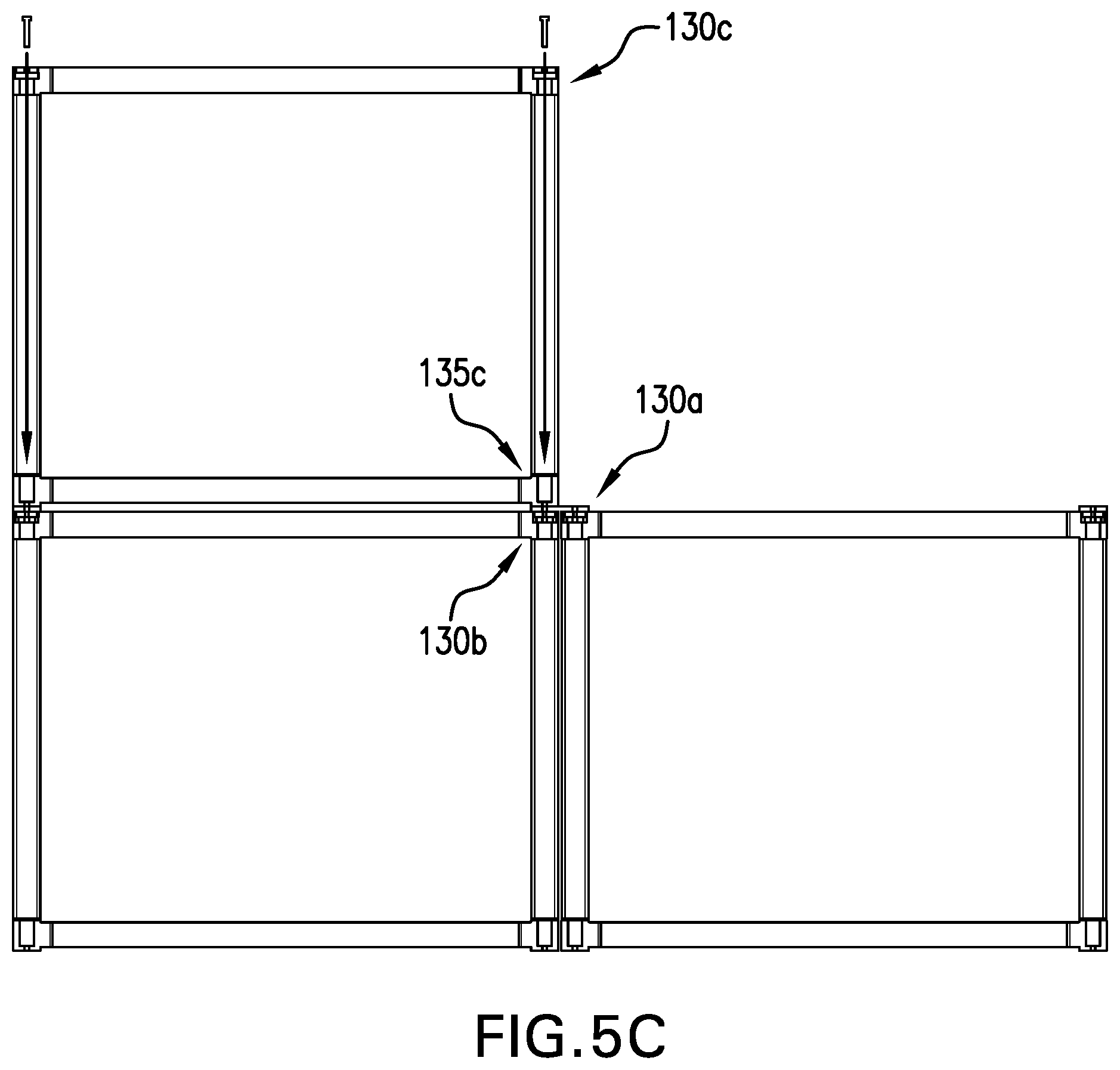 Patent US12129645 Figure 12 – Connection node for modular building structures