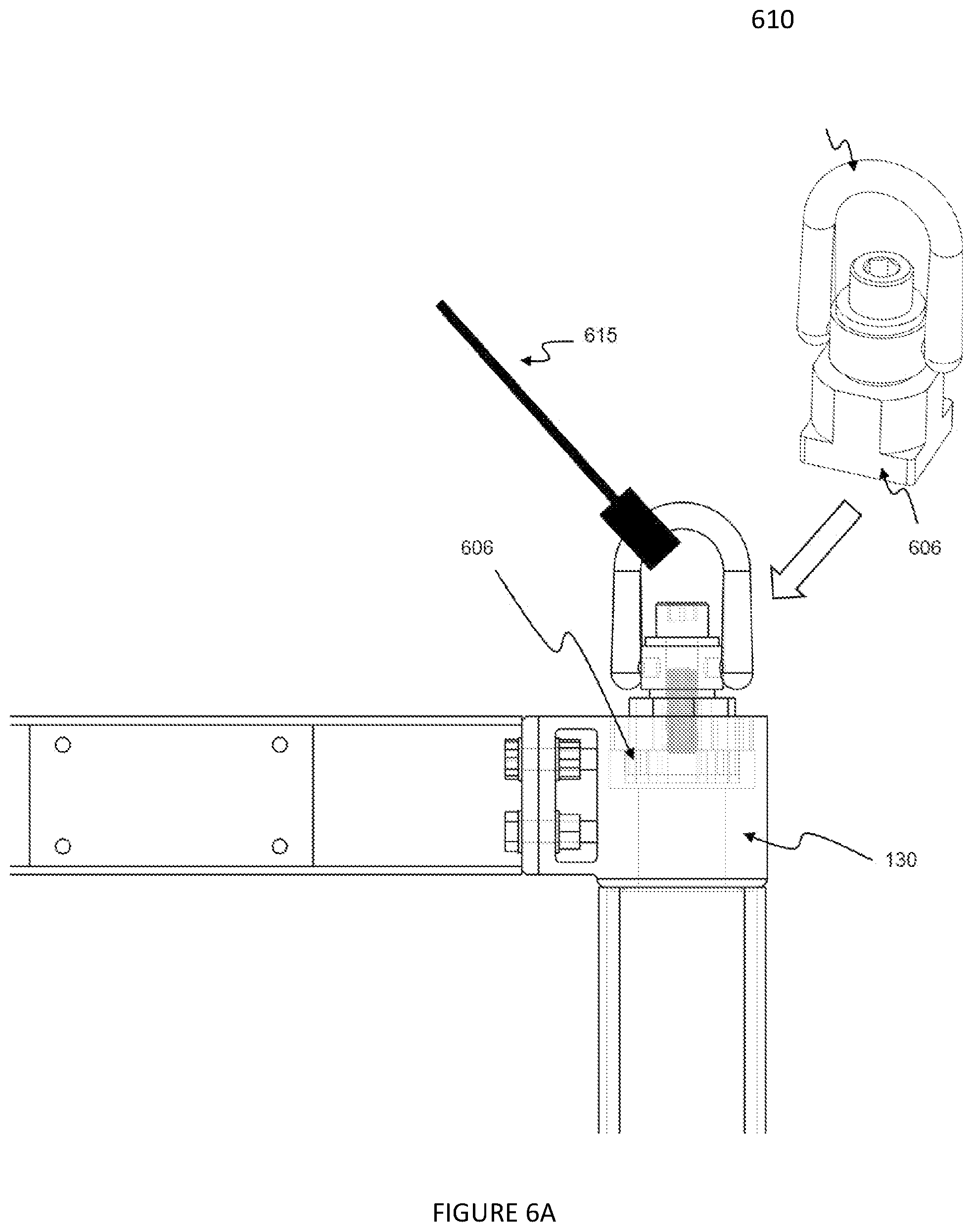 Patent US12129645 Figure 14 – Connection node for modular building structures