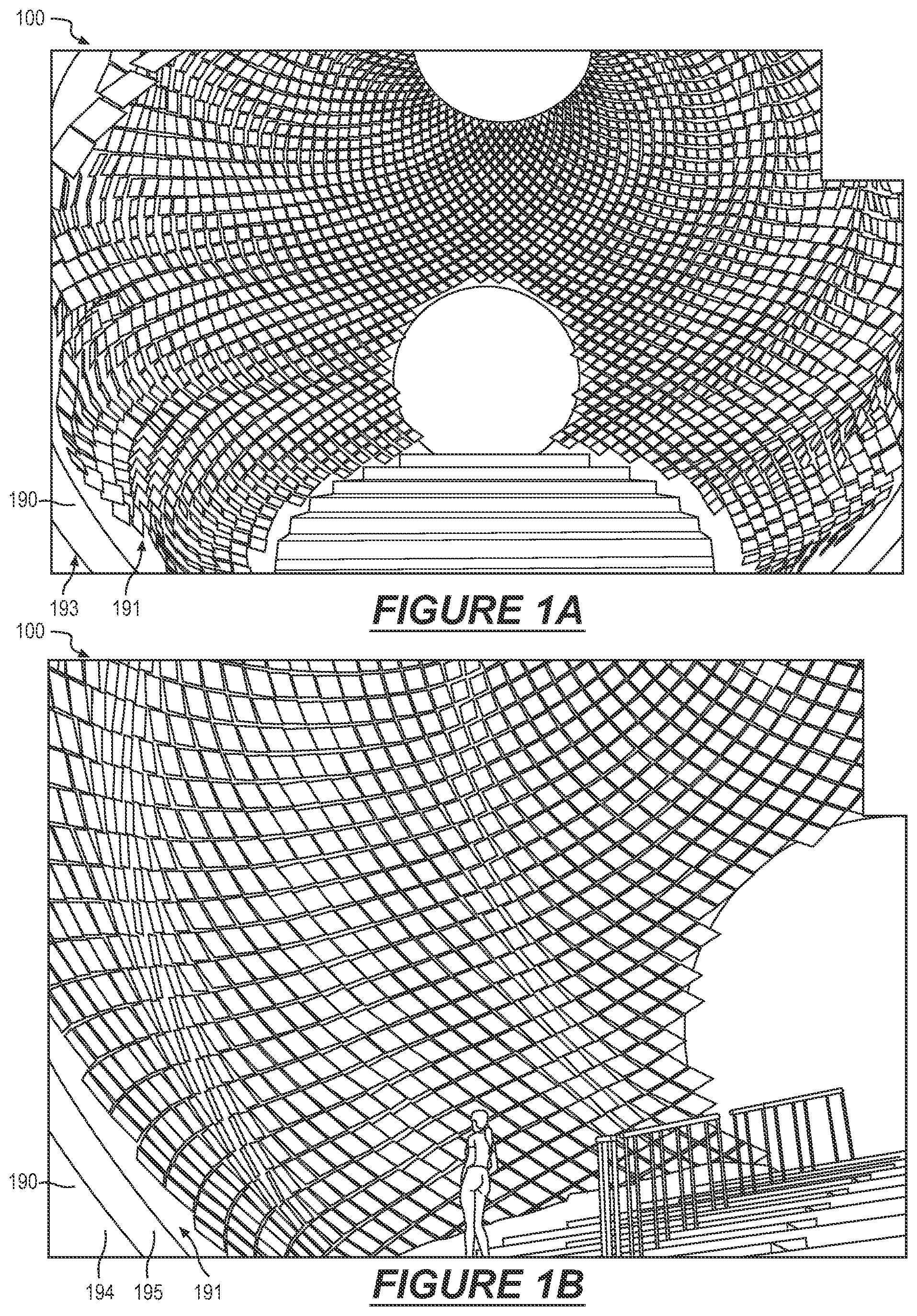 Patent US12129646 Figure 1 – Mechanical non-binary sway tile display